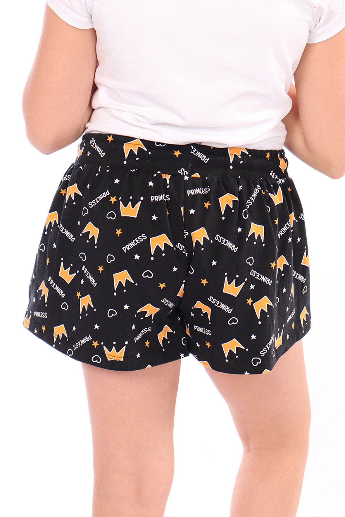 Toontoy Kız Çocuk Komple Princess Desenli Şort