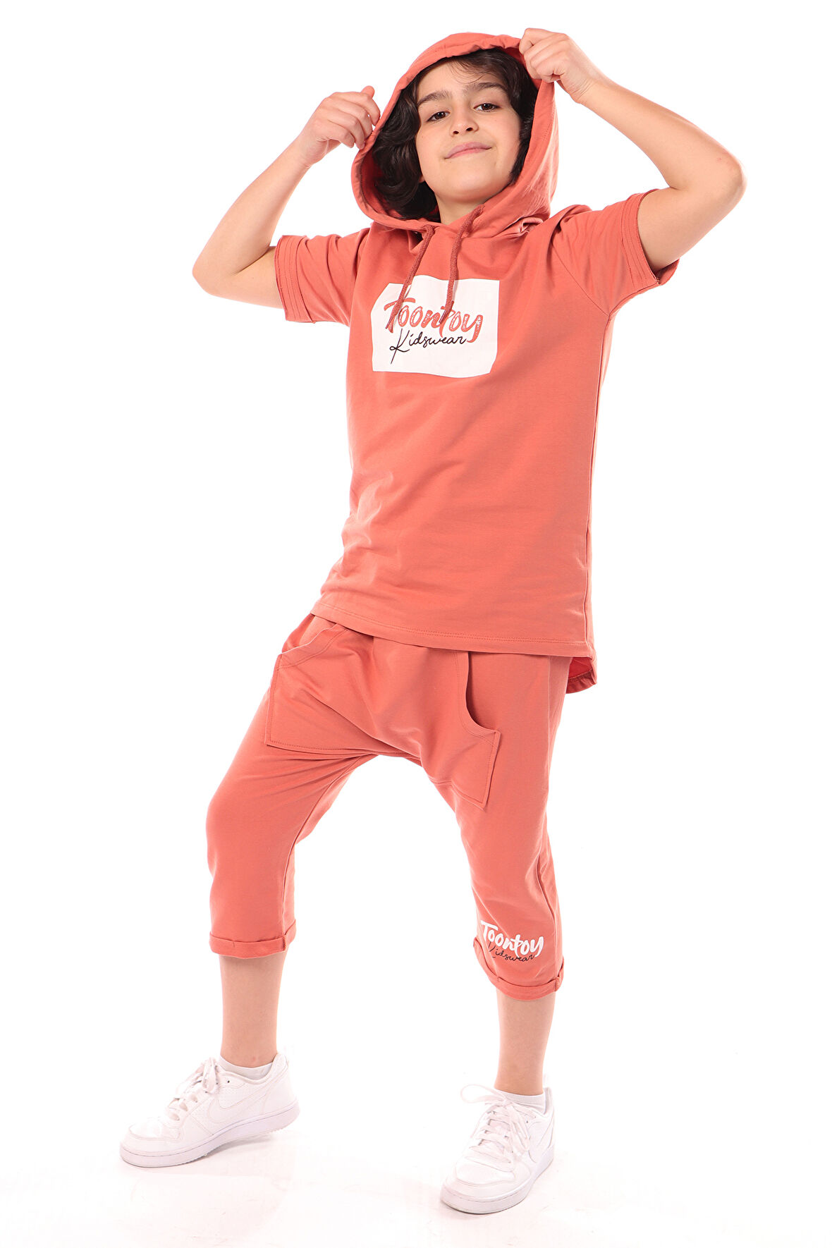 Toontoy Erkek Çocuk Toontoy Kids Wear Baskılı BermudaTakım