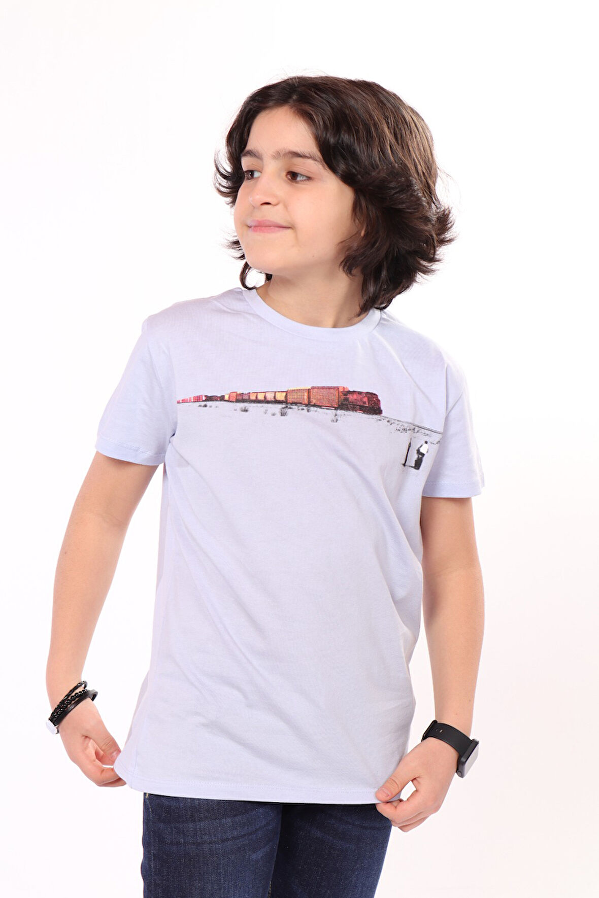 Toontoy Erkek Çocuk Baskılı Tişört