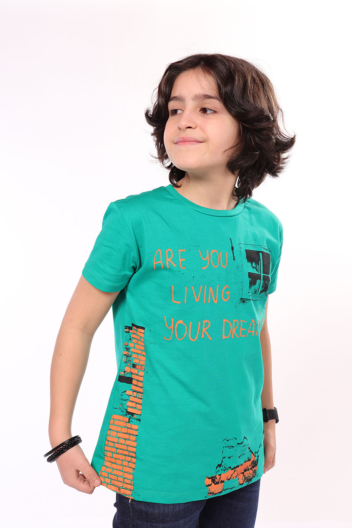 Toontoy Erkek Çocuk Baskılı Tişört