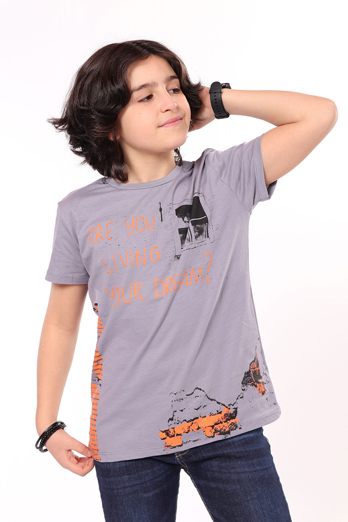 Toontoy Erkek Çocuk Baskılı Tişört