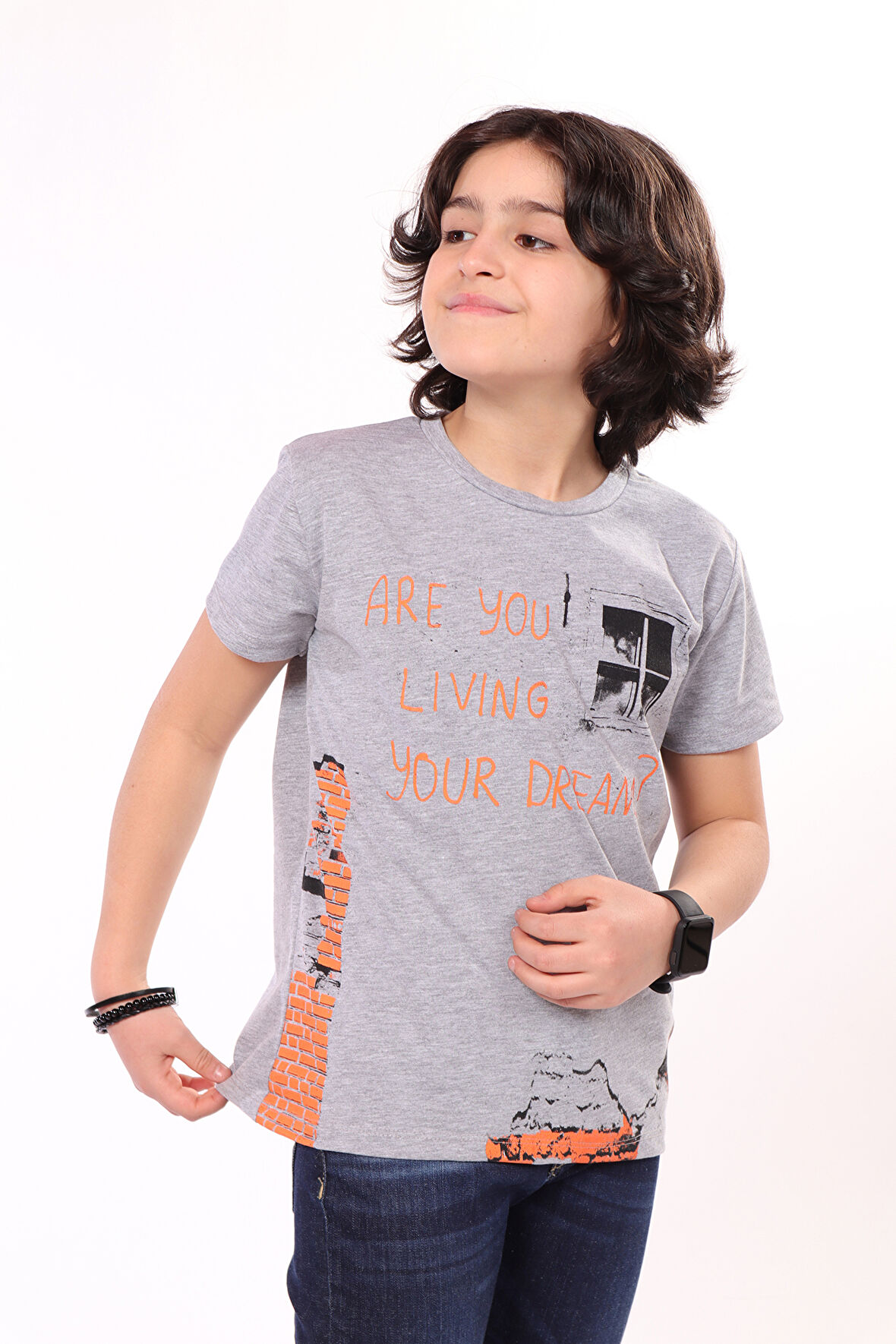 Toontoy Erkek Çocuk Baskılı Tişört