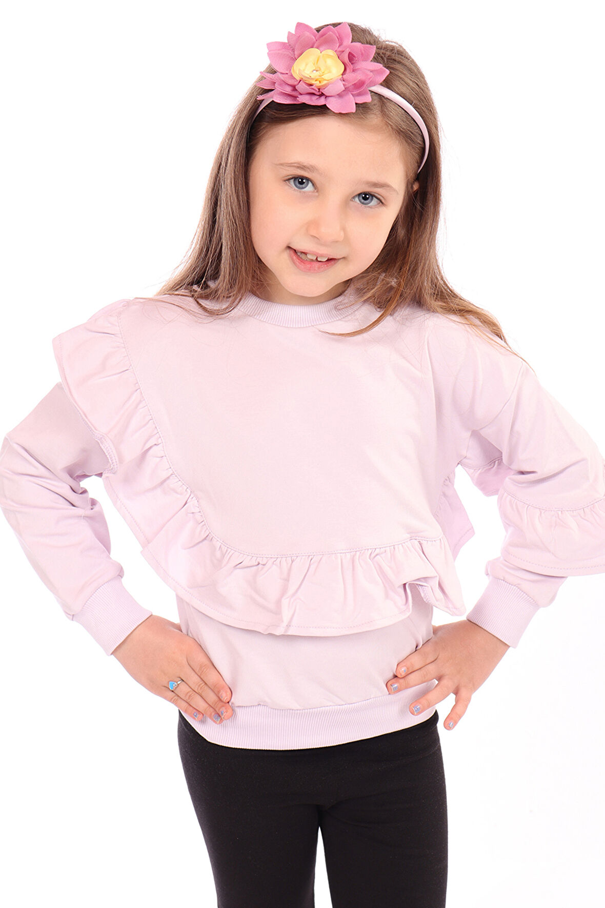 Toontoy Kız Çocuk Sweatshirt