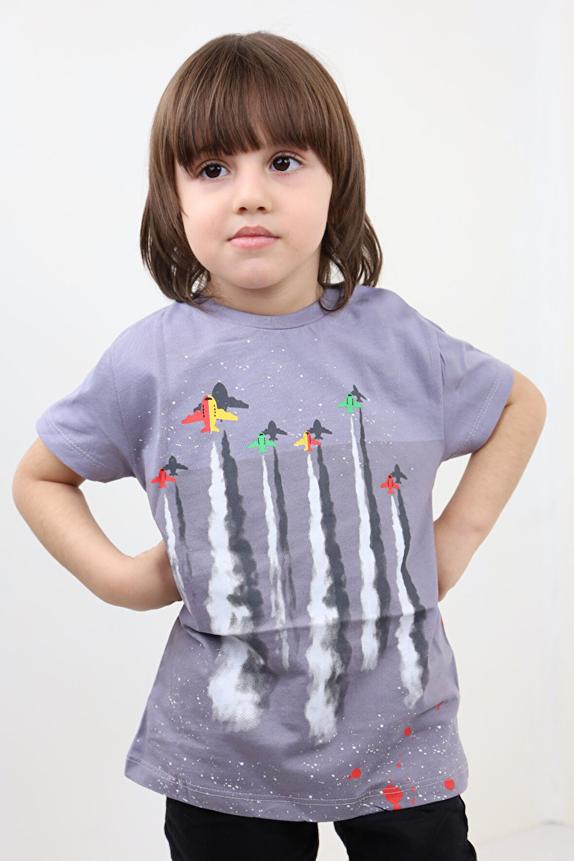 Toontoy Erkek Çocuk Baskılı Tişört