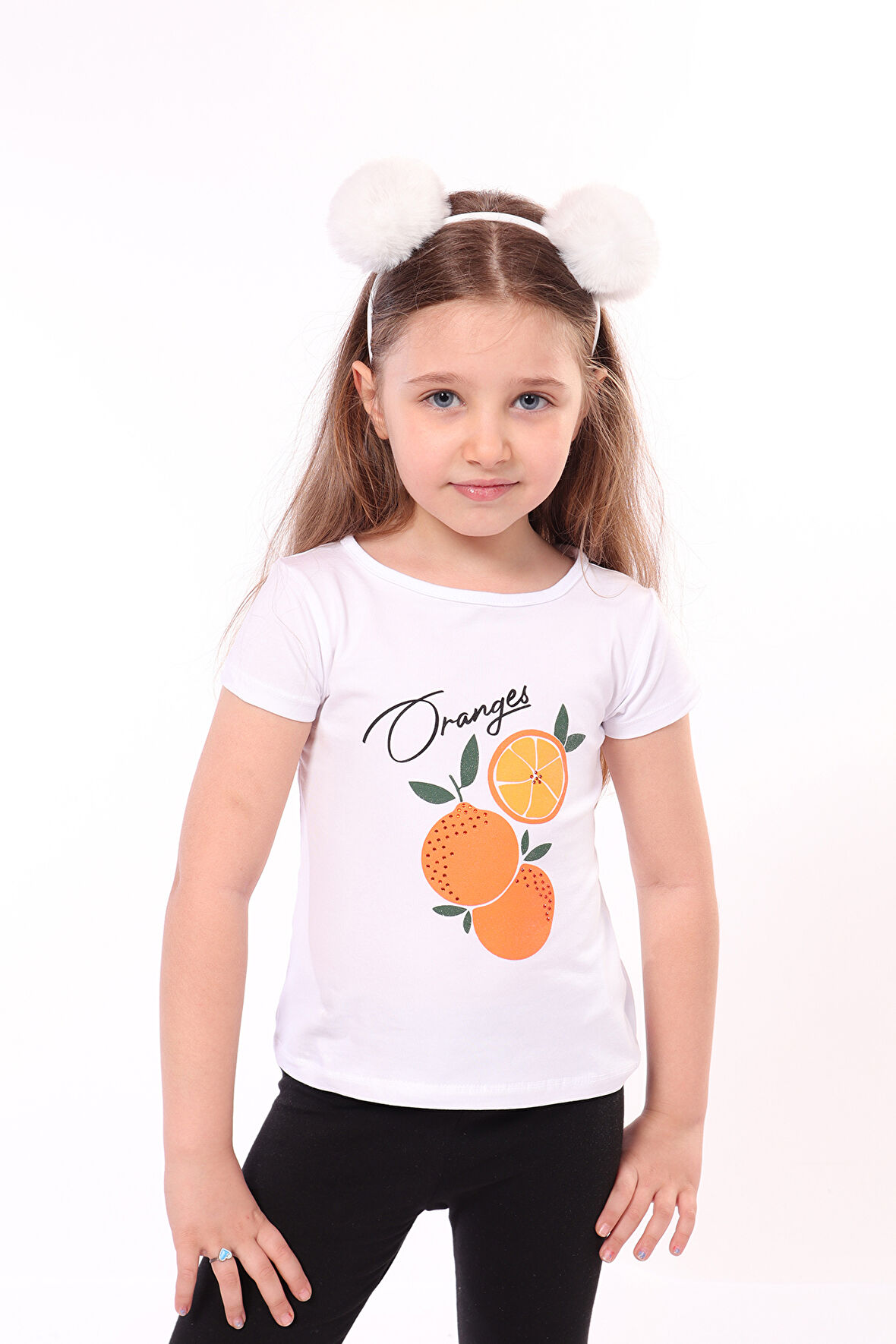 Toontoy Kız Bebek Baskılı Tişört