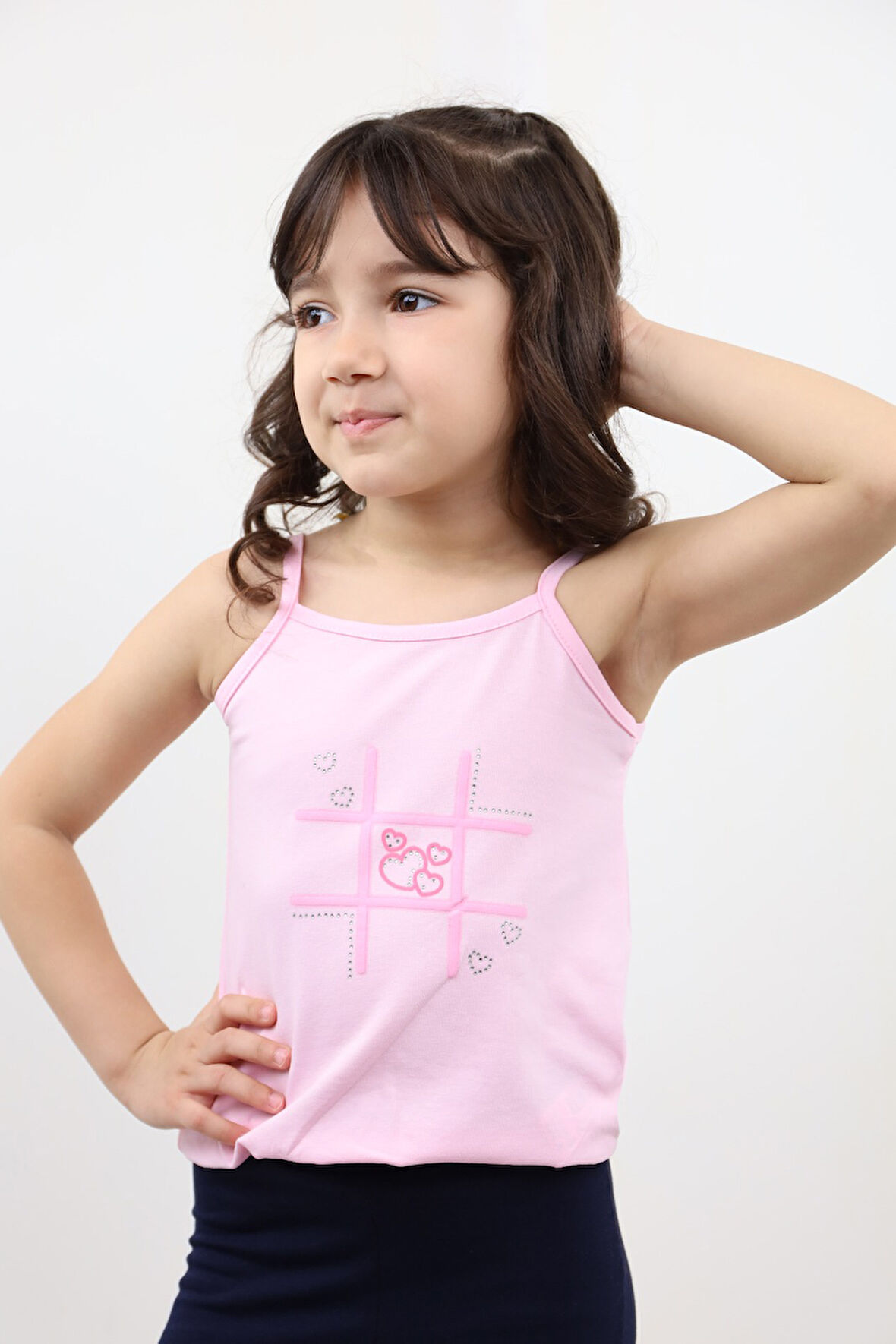 Toontoy Kız Bebek Baskılı Atlet