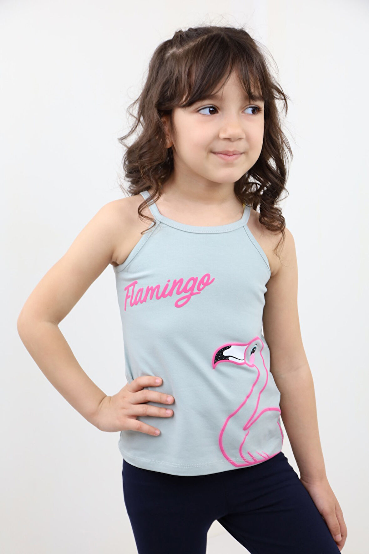 Toontoy Kız Bebek Baskılı Atlet