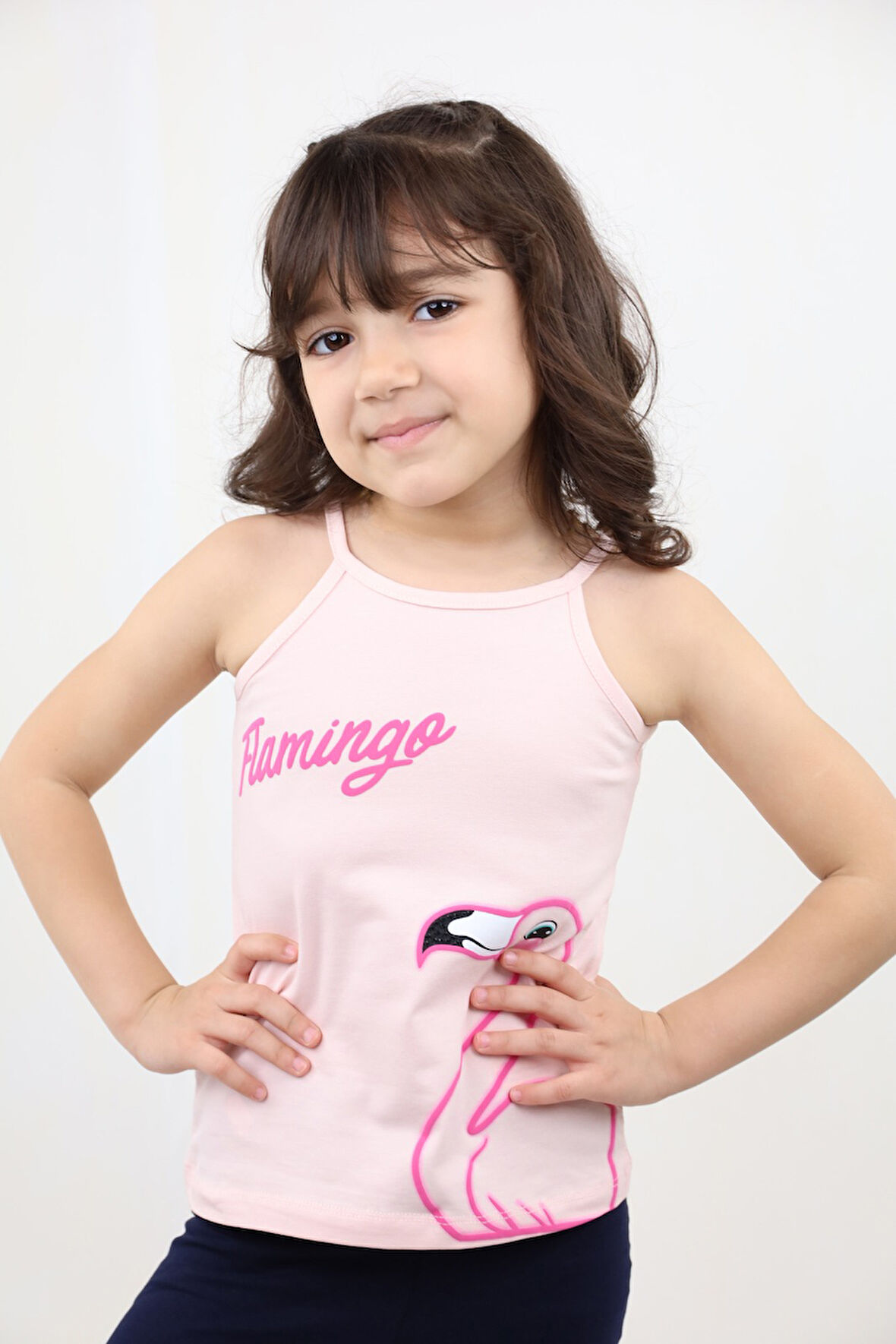 Toontoy Kız Bebek Baskılı Atlet