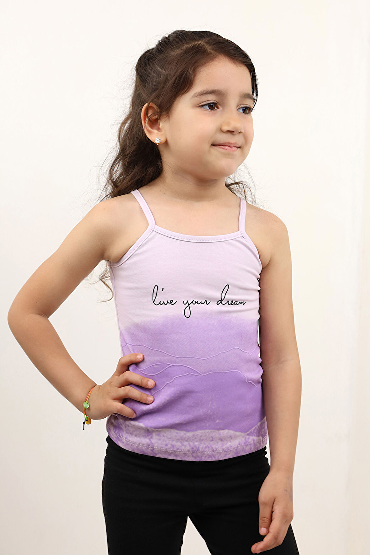 Toontoy Kız Bebek Baskılı Atlet