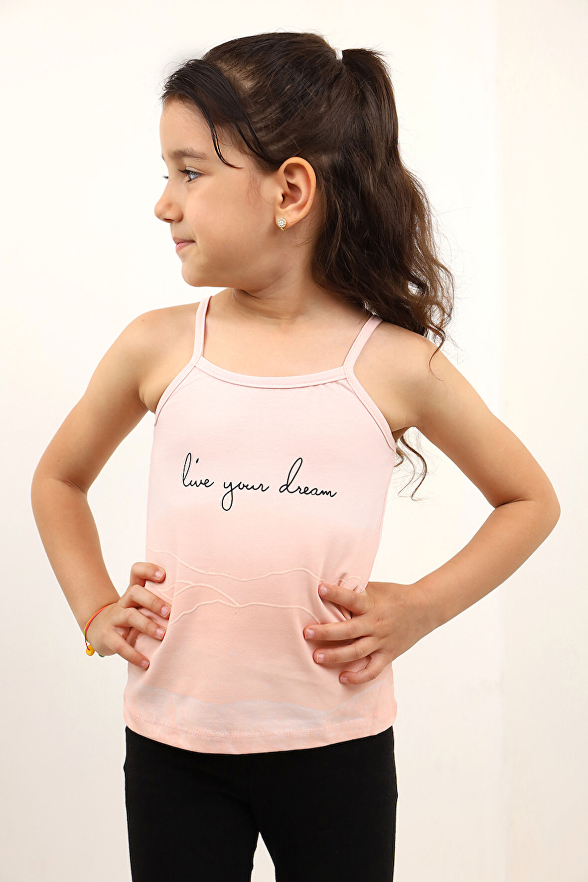 Toontoy Kız Bebek Baskılı Atlet