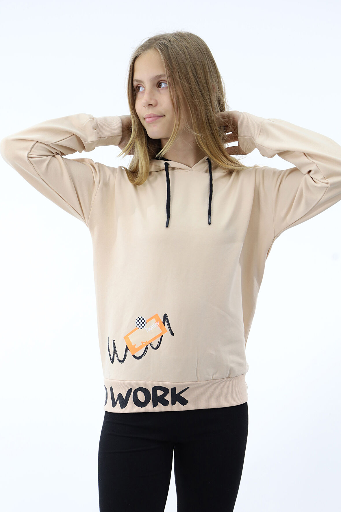 Toontoy Kız Çocuk Baskılı Sweatshirt