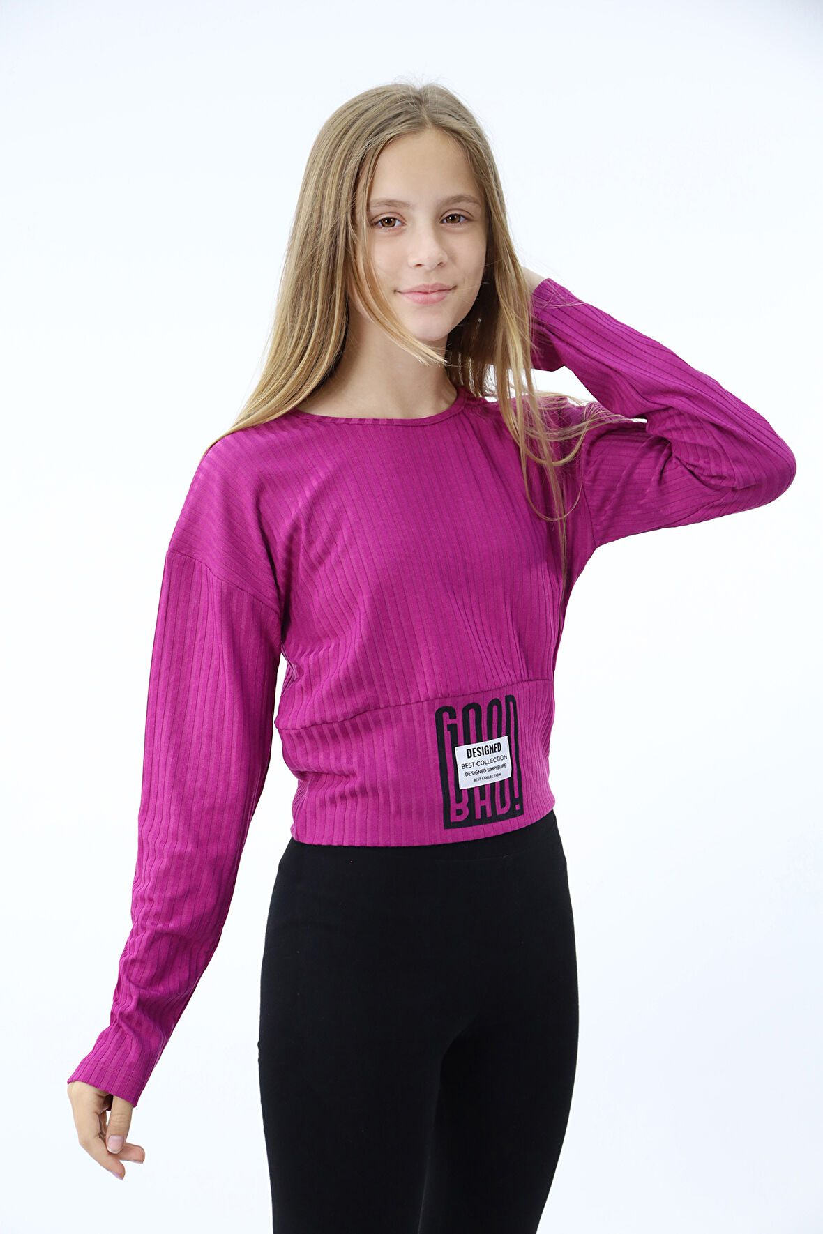 Toontoy Kız Çocuk Baskılı Sweatshirt