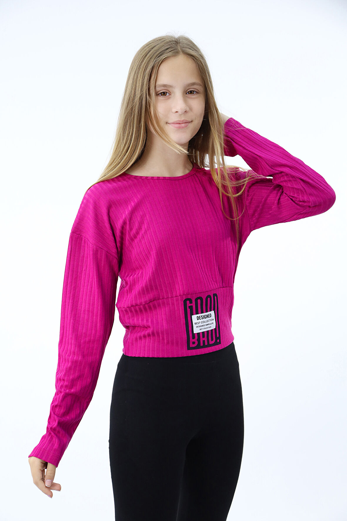 Toontoy Kız Çocuk Baskılı Sweatshirt