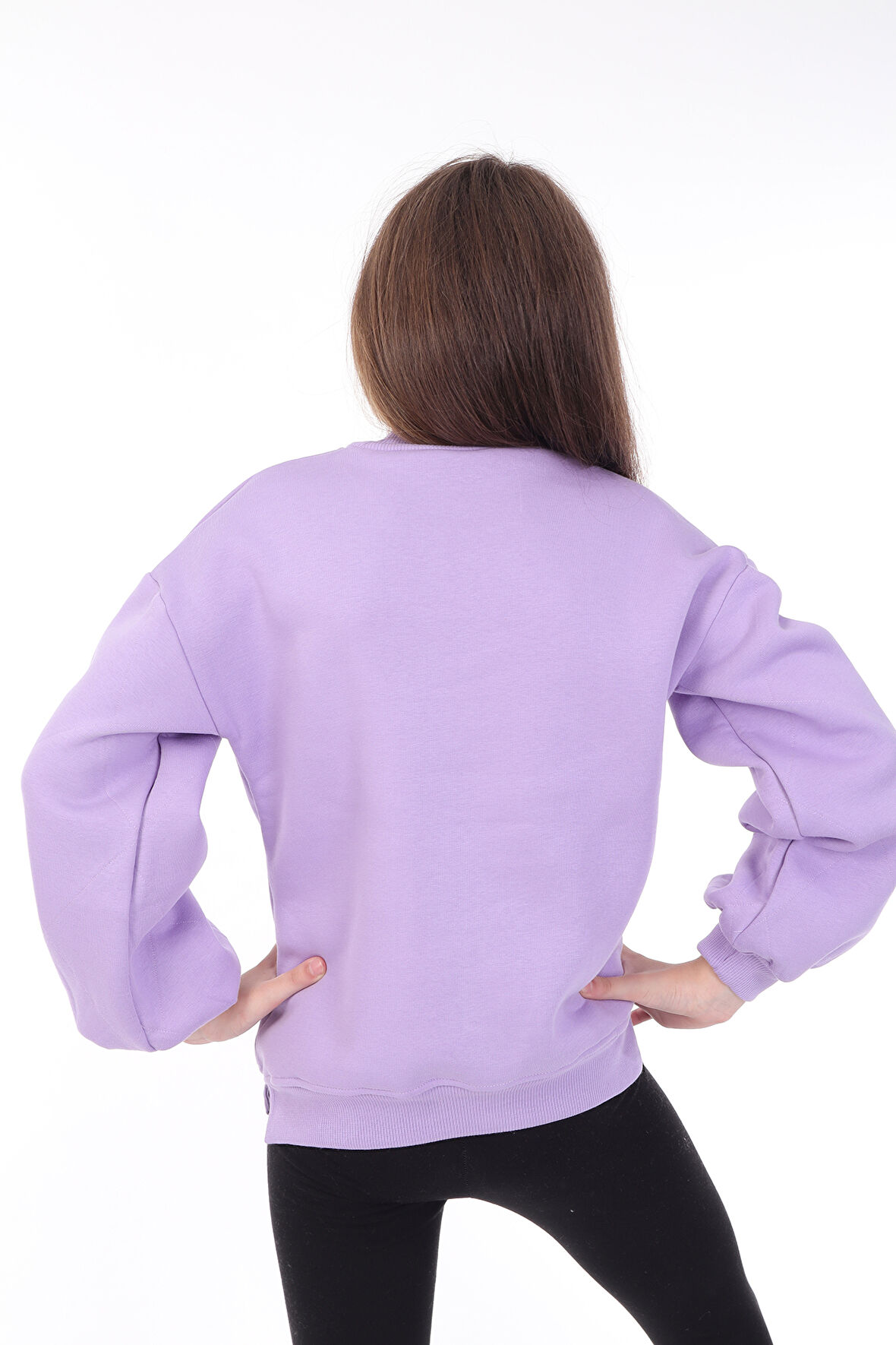 Toontoy Kız Çocuk Nakışlı Sweatshirt