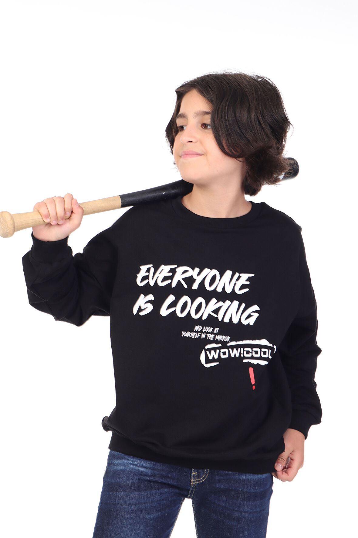 Toontoy Erkek Çocuk Baskılı Sweatshirt