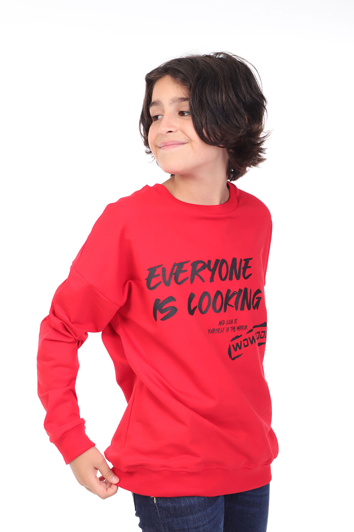 Toontoy Erkek Çocuk Baskılı Sweatshirt