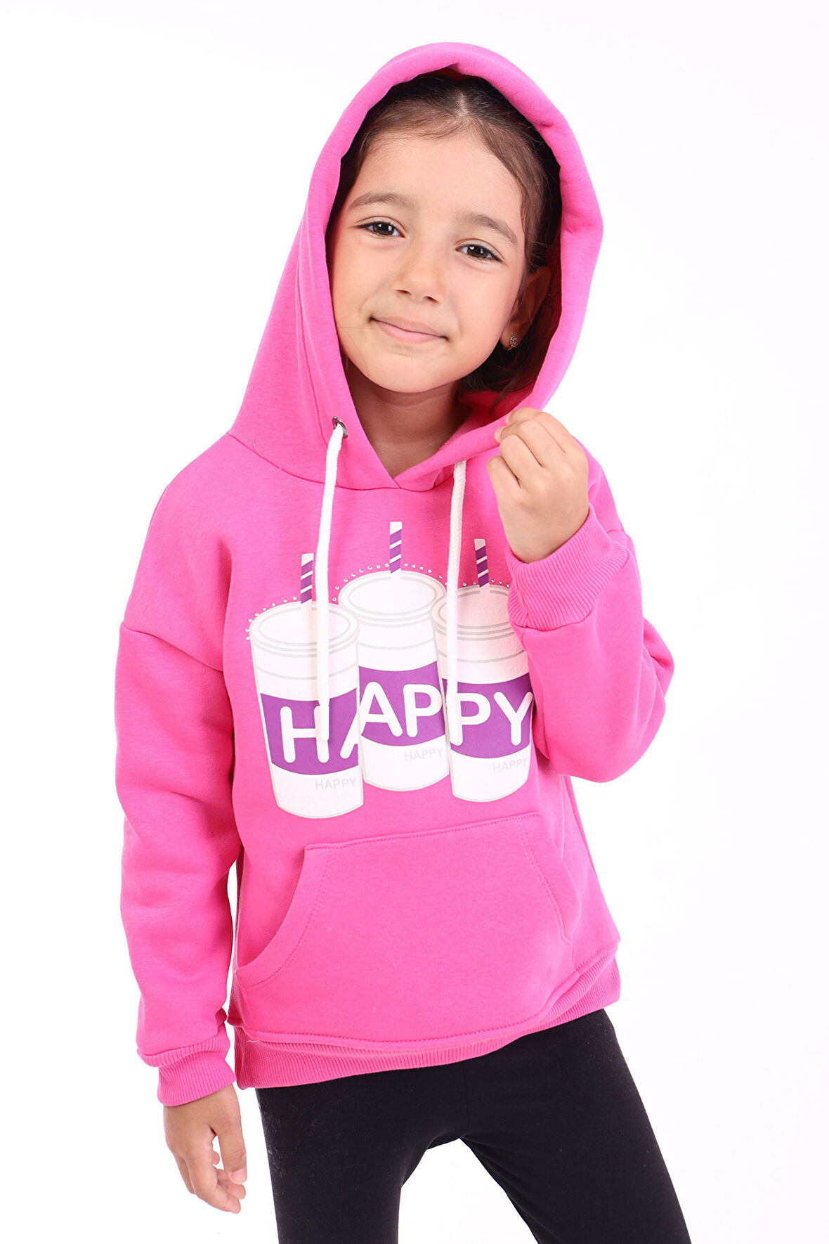 Toontoy Kız Çocuk Baskılı Sweatshirt