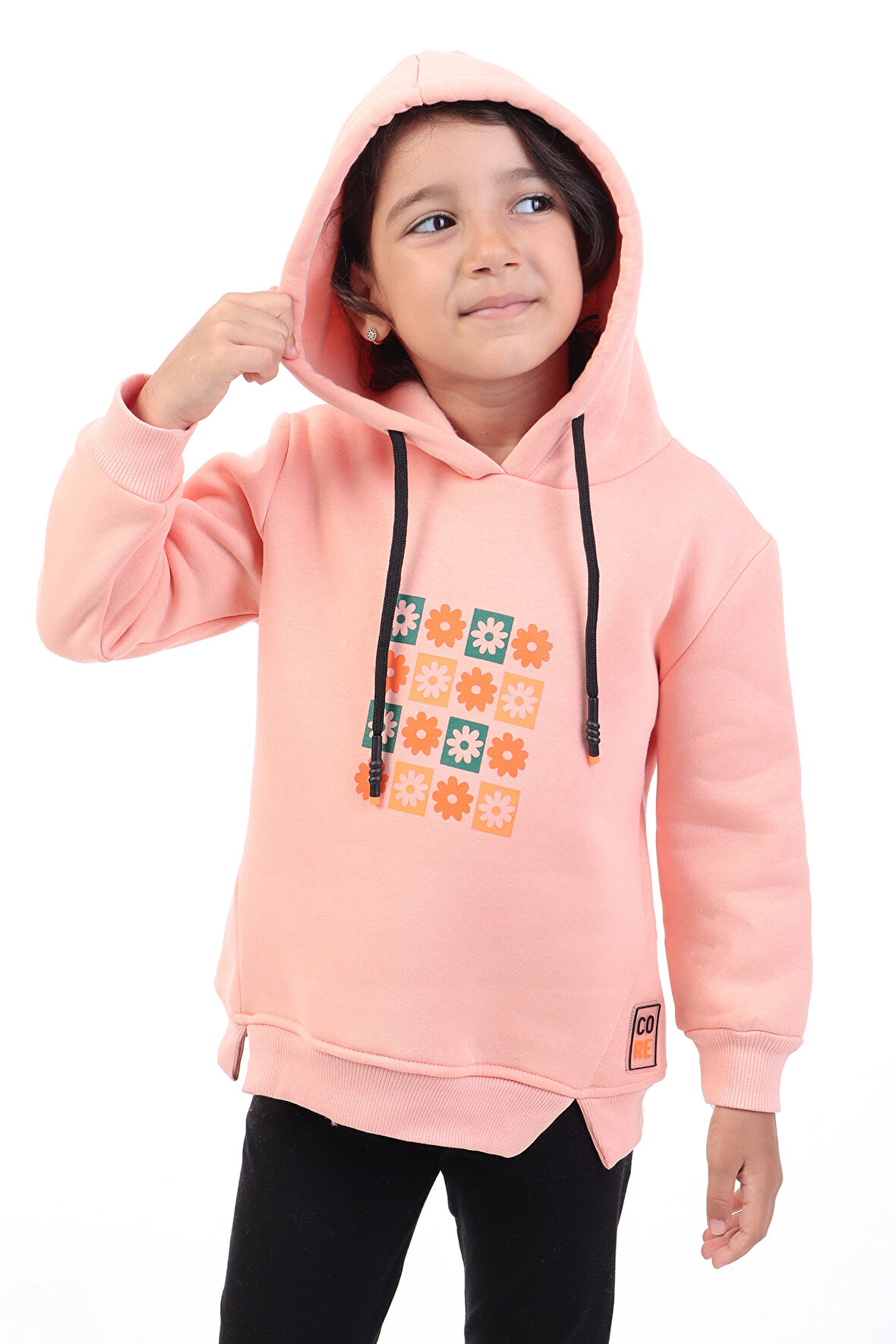 Toontoy Kız Çocuk Baskılı Sweatshirt
