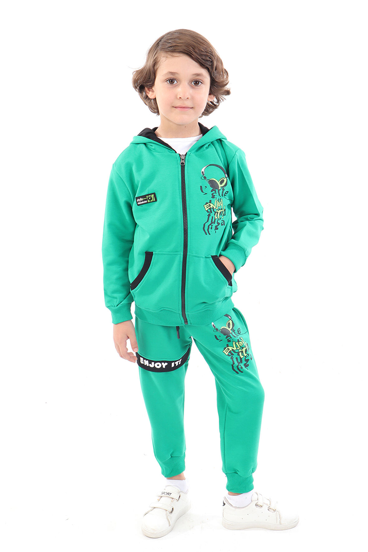 Toontoy Erkek Çocuk Baskılı Eşofman Takım