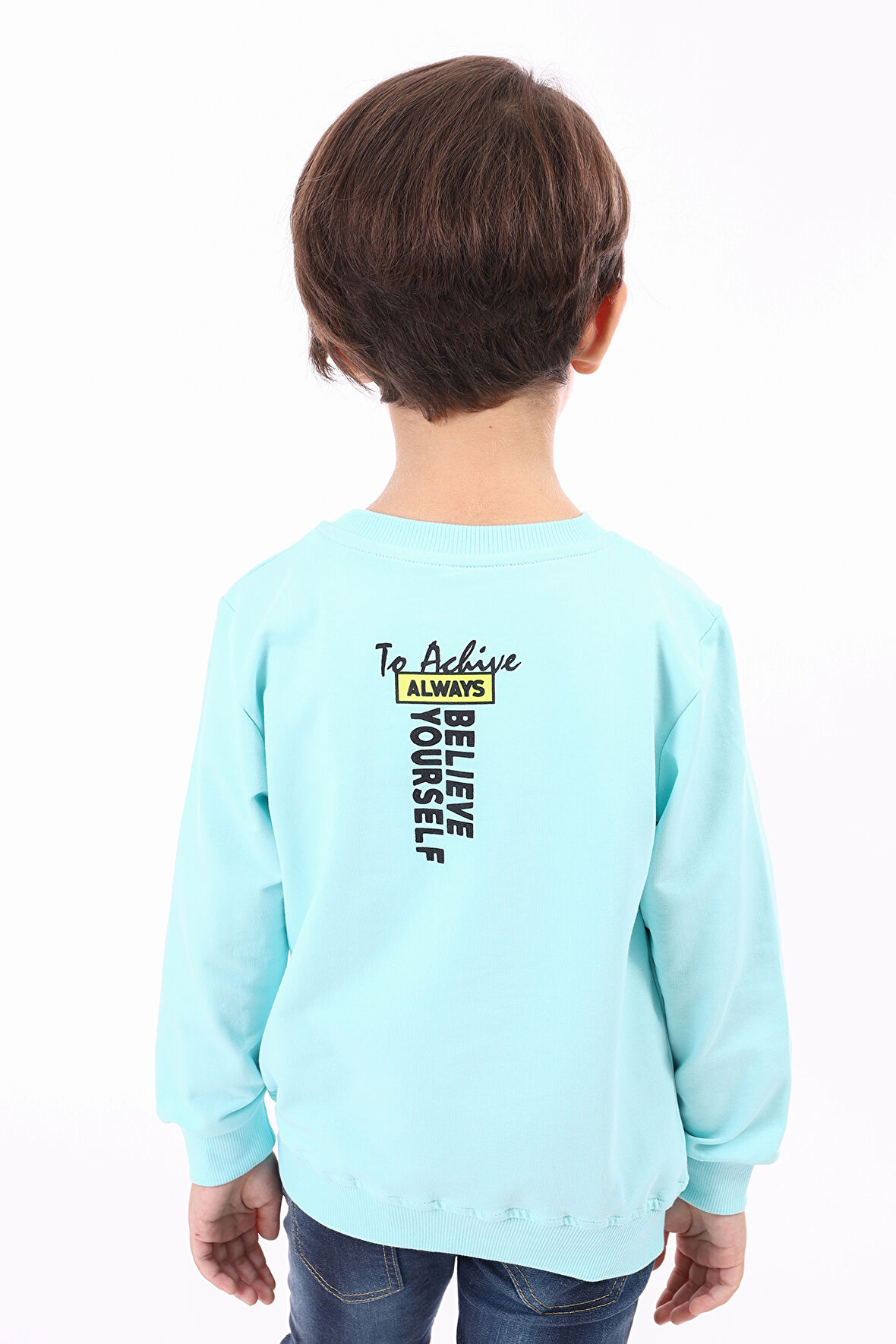 Toontoy Erkek Çocuk Baskılı Sweatshirt