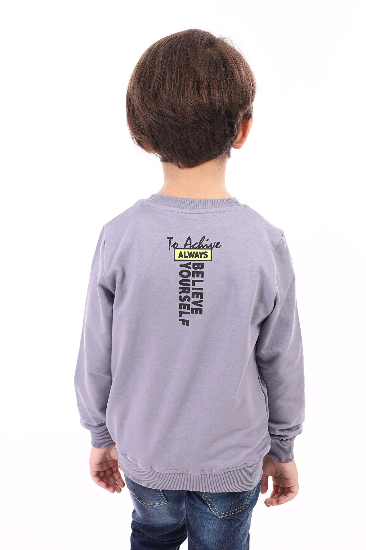 Toontoy Erkek Çocuk Baskılı Sweatshirt