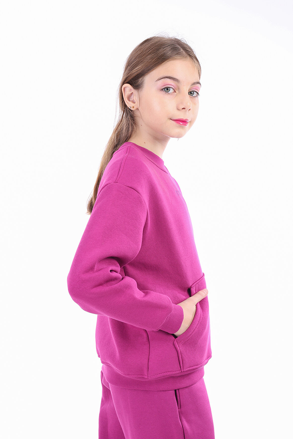 Toontoy Unisex Çocuk Nakışlı Sweatshirt
