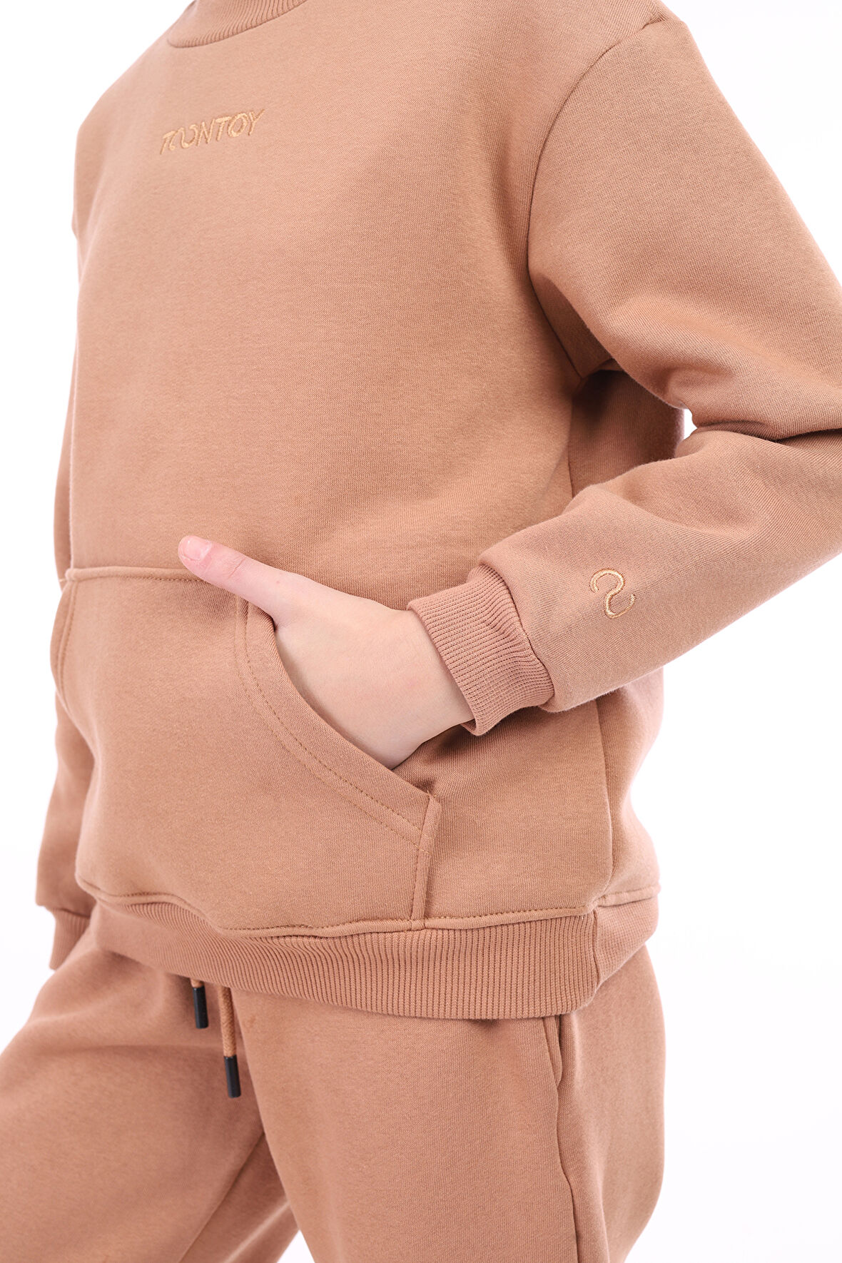 Toontoy Unisex Çocuk Nakışlı Sweatshirt