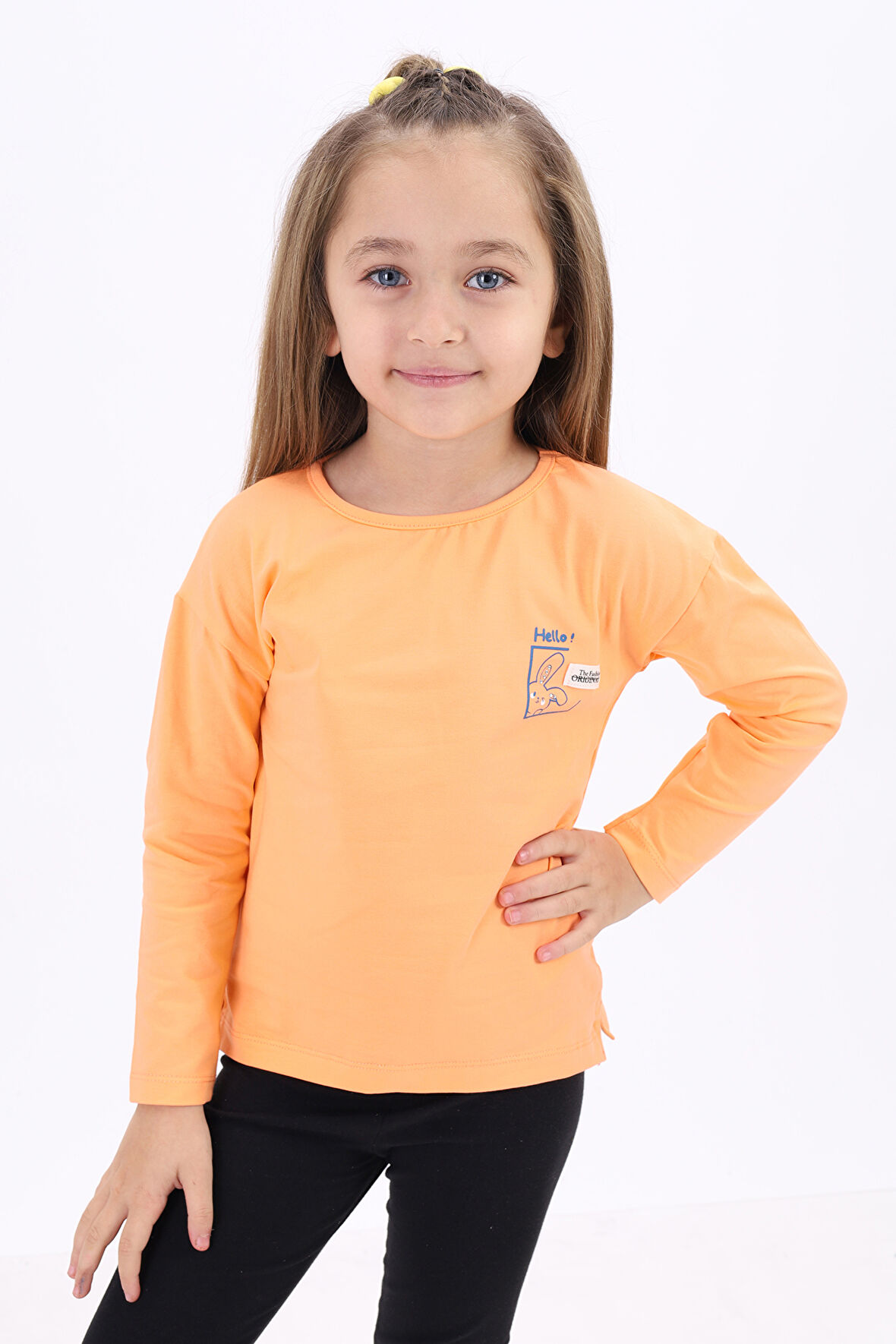 Toontoy Kız Çocuk Baskılı Tişört