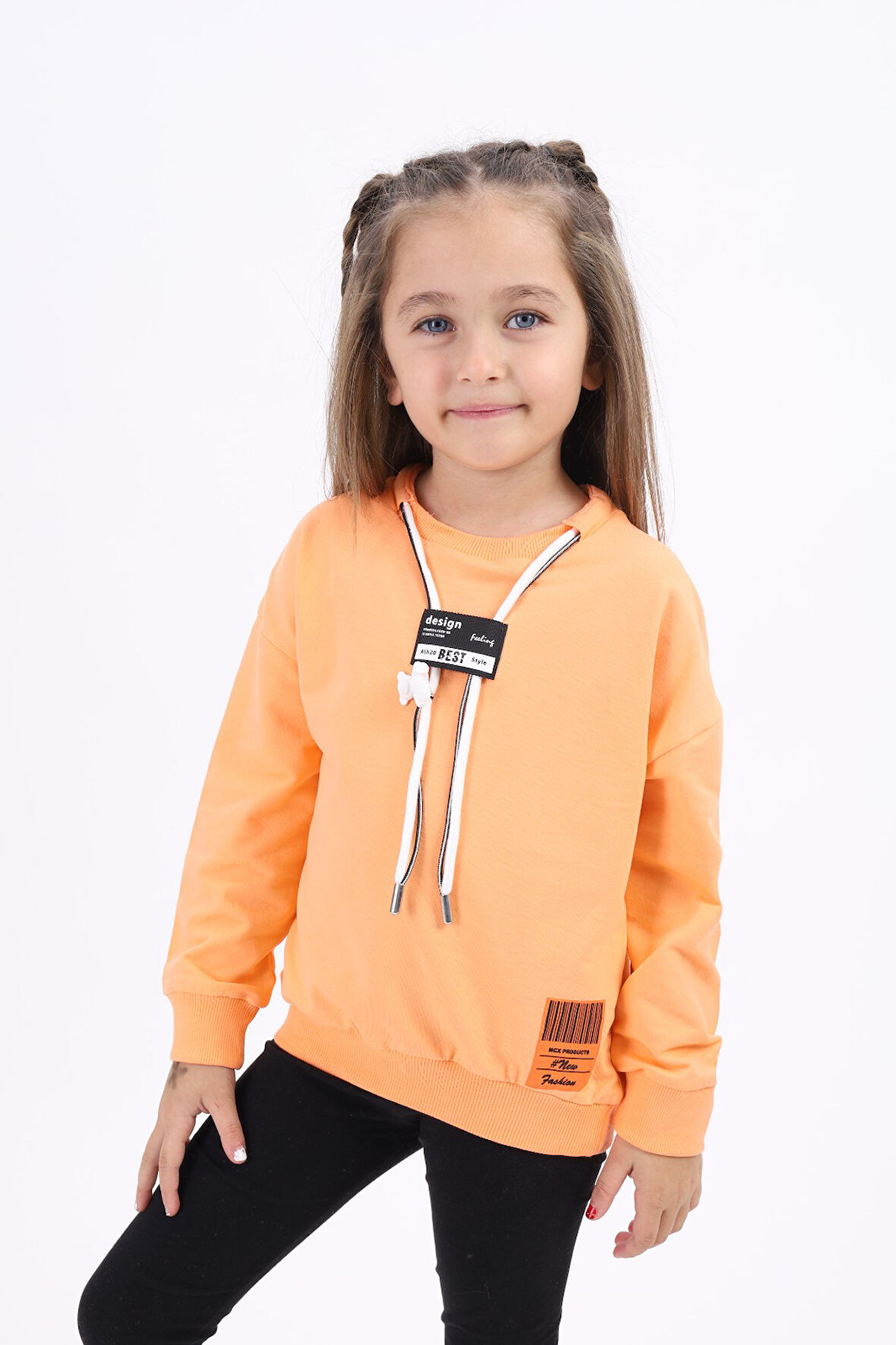 Toontoy Kız Çocuk Baskılı Sweatshirt