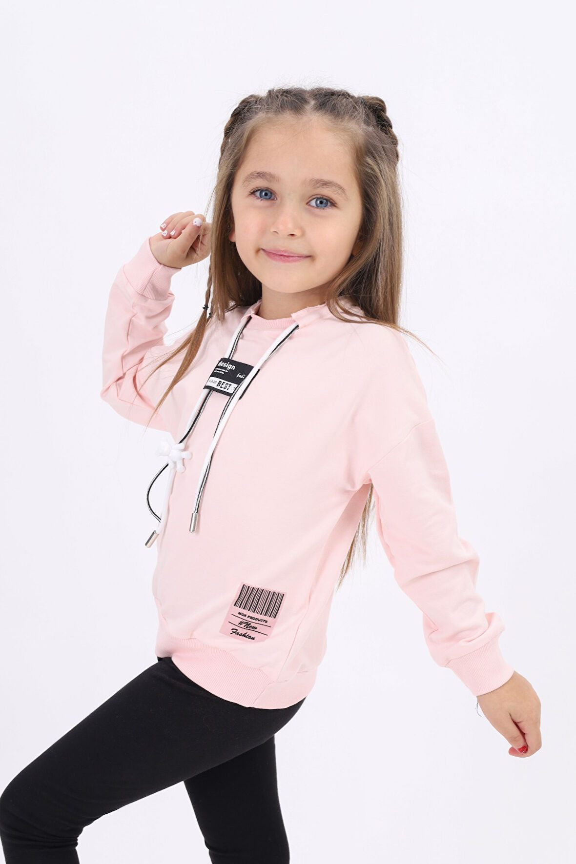 Toontoy Kız Çocuk Baskılı Sweatshirt