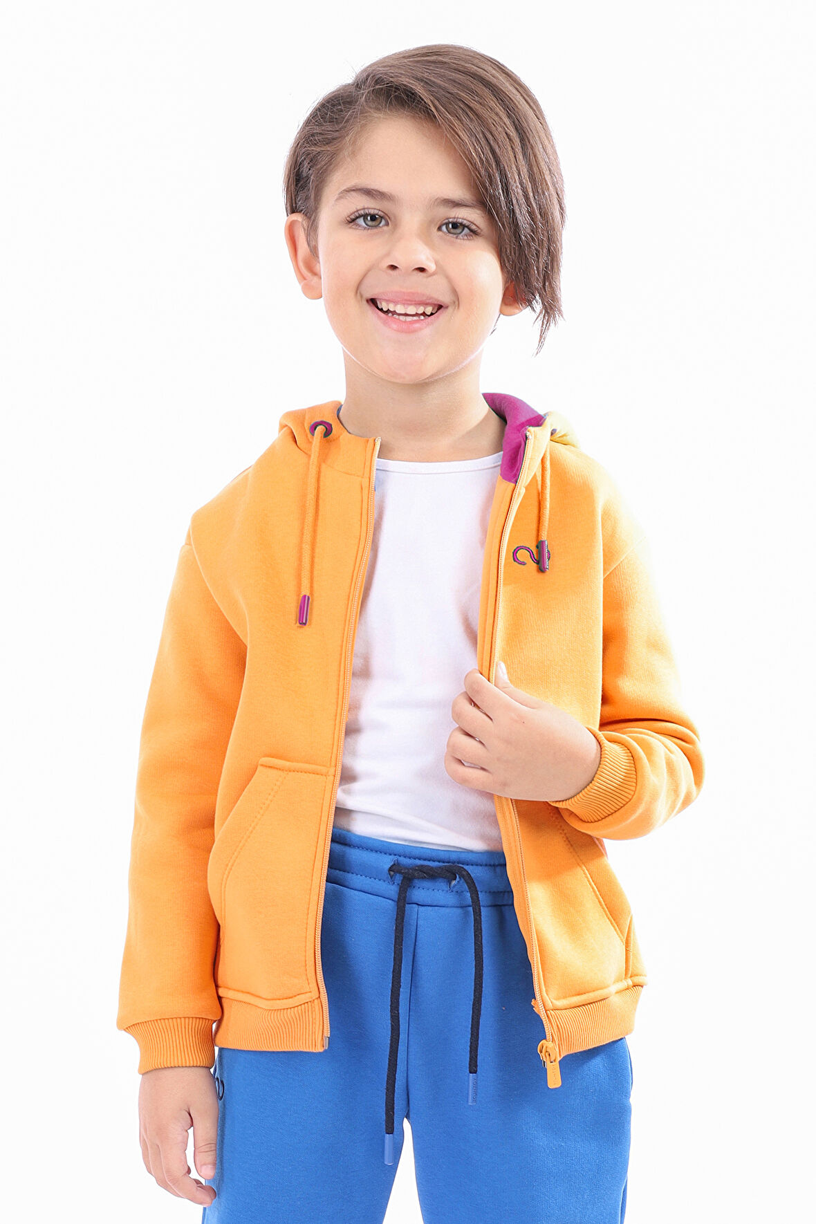 Toontoy Unisex Çocuk Nakışlı Hırka