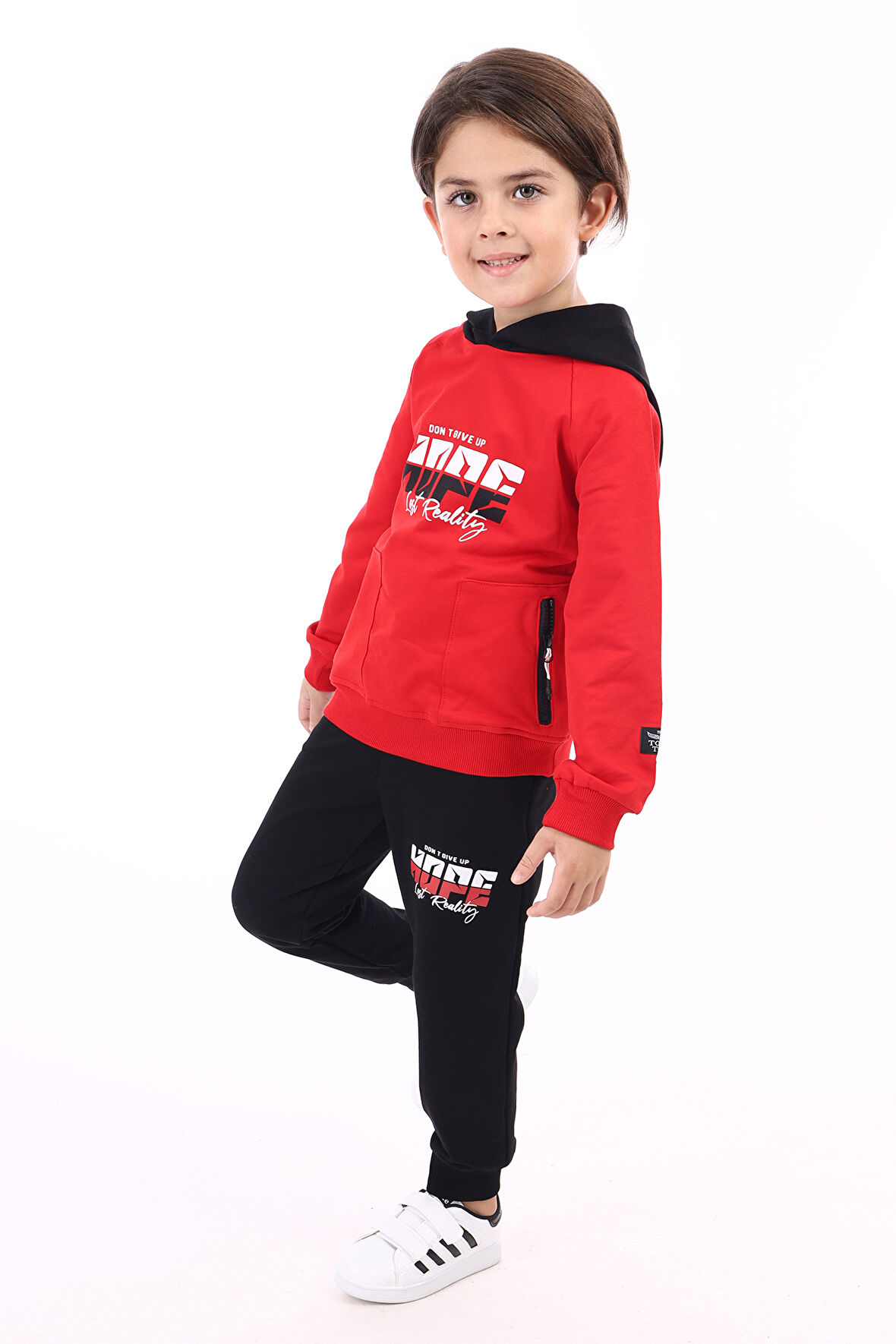 Toontoy Erkek Çocuk Baskılı Eşofman Takım