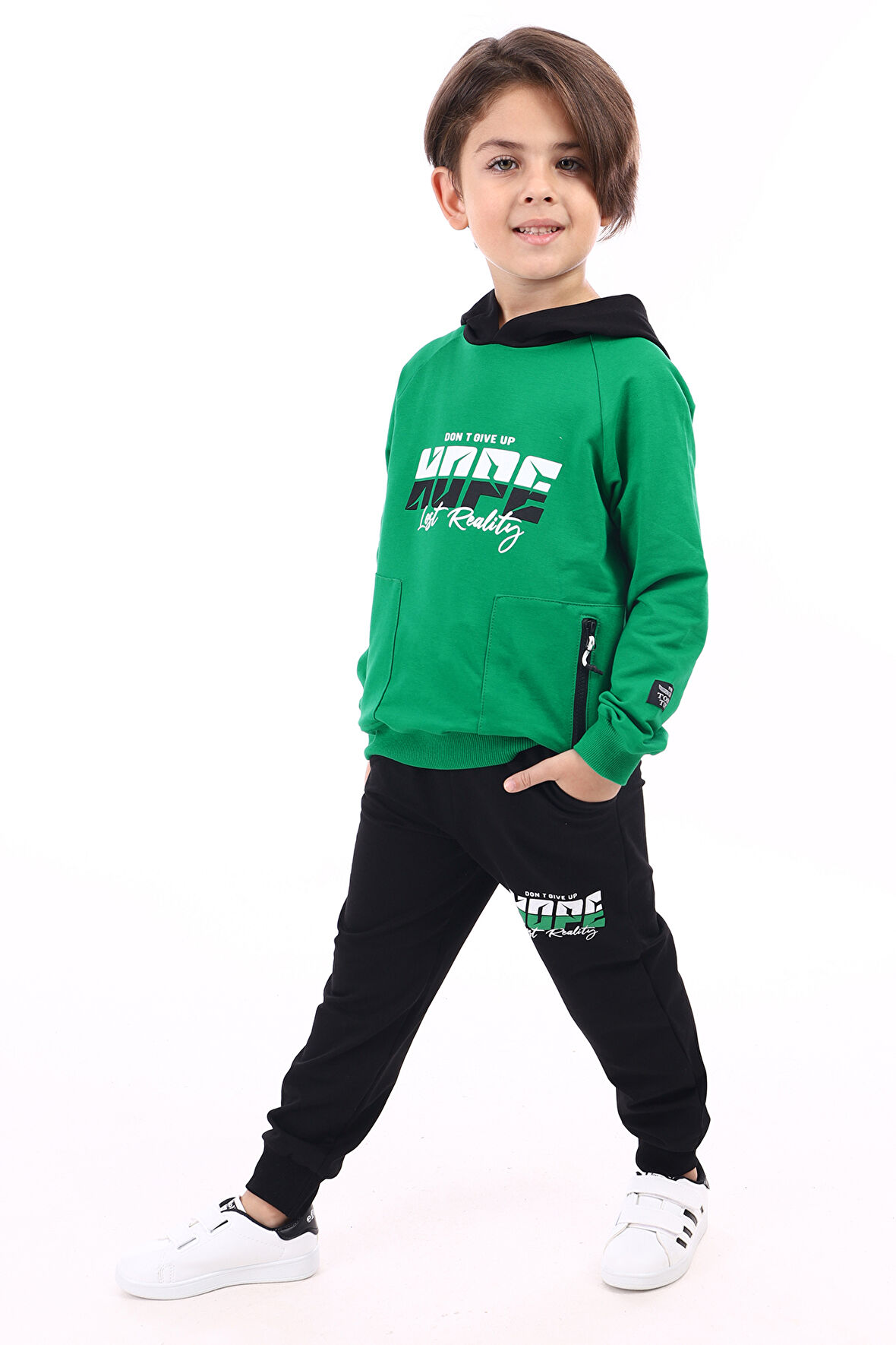 Toontoy Erkek Çocuk Baskılı Eşofman Takım