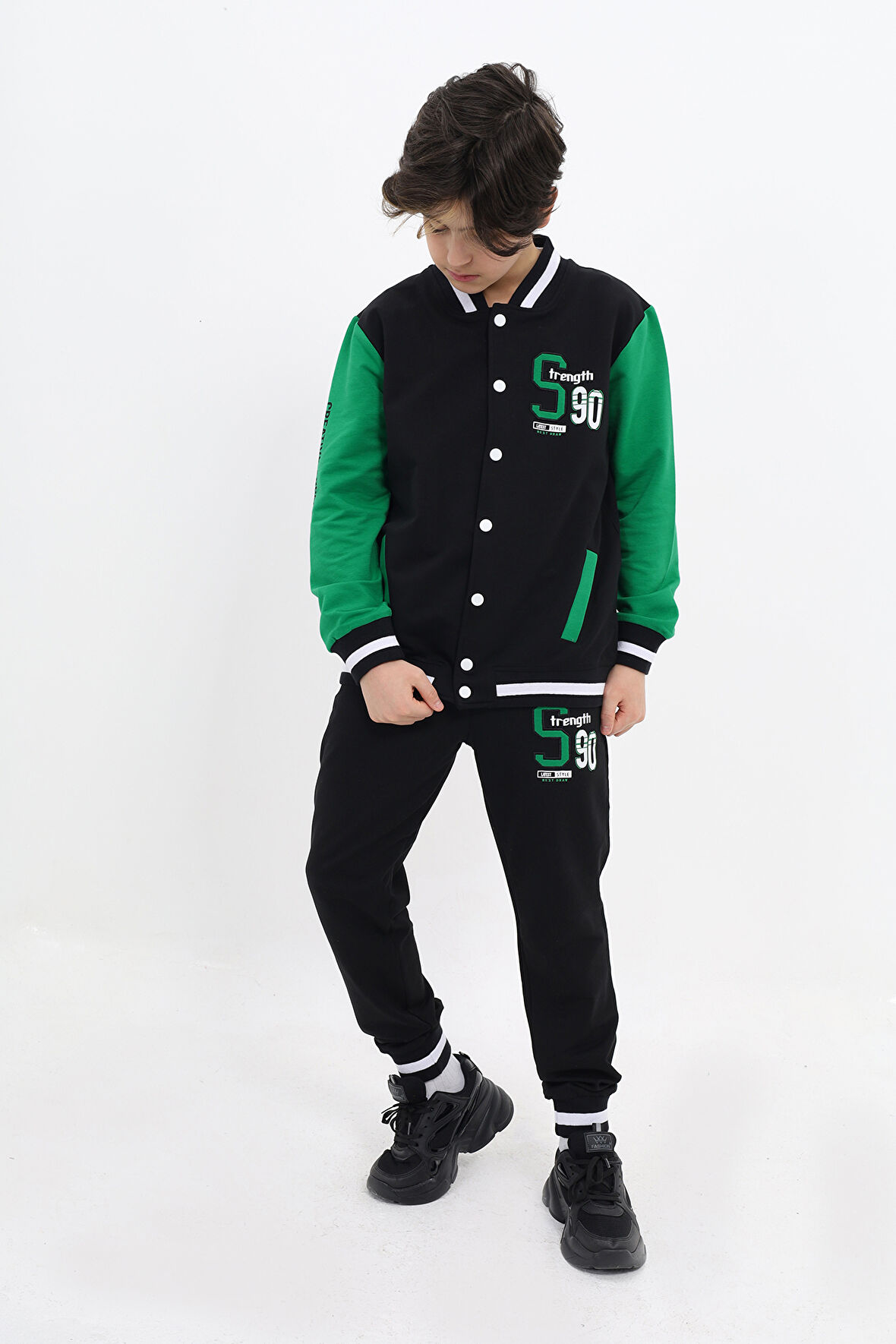 Toontoy Erkek Çocuk Baskılı Eşofman Takım