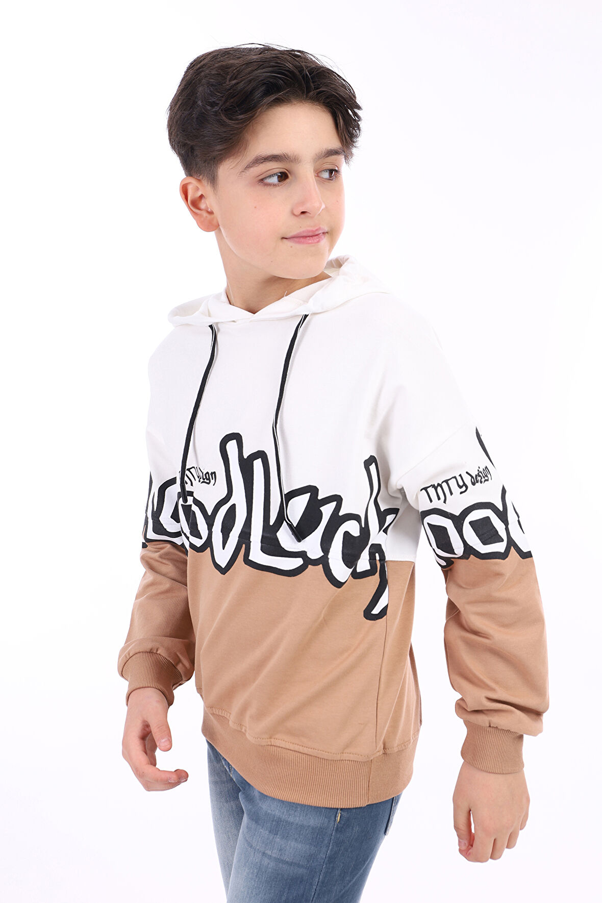 Toontoy Erkek Çocuk Baskılı Sweatshirt