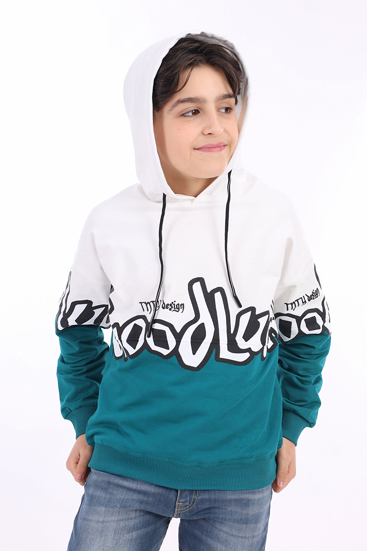 Toontoy Erkek Çocuk Baskılı Sweatshirt