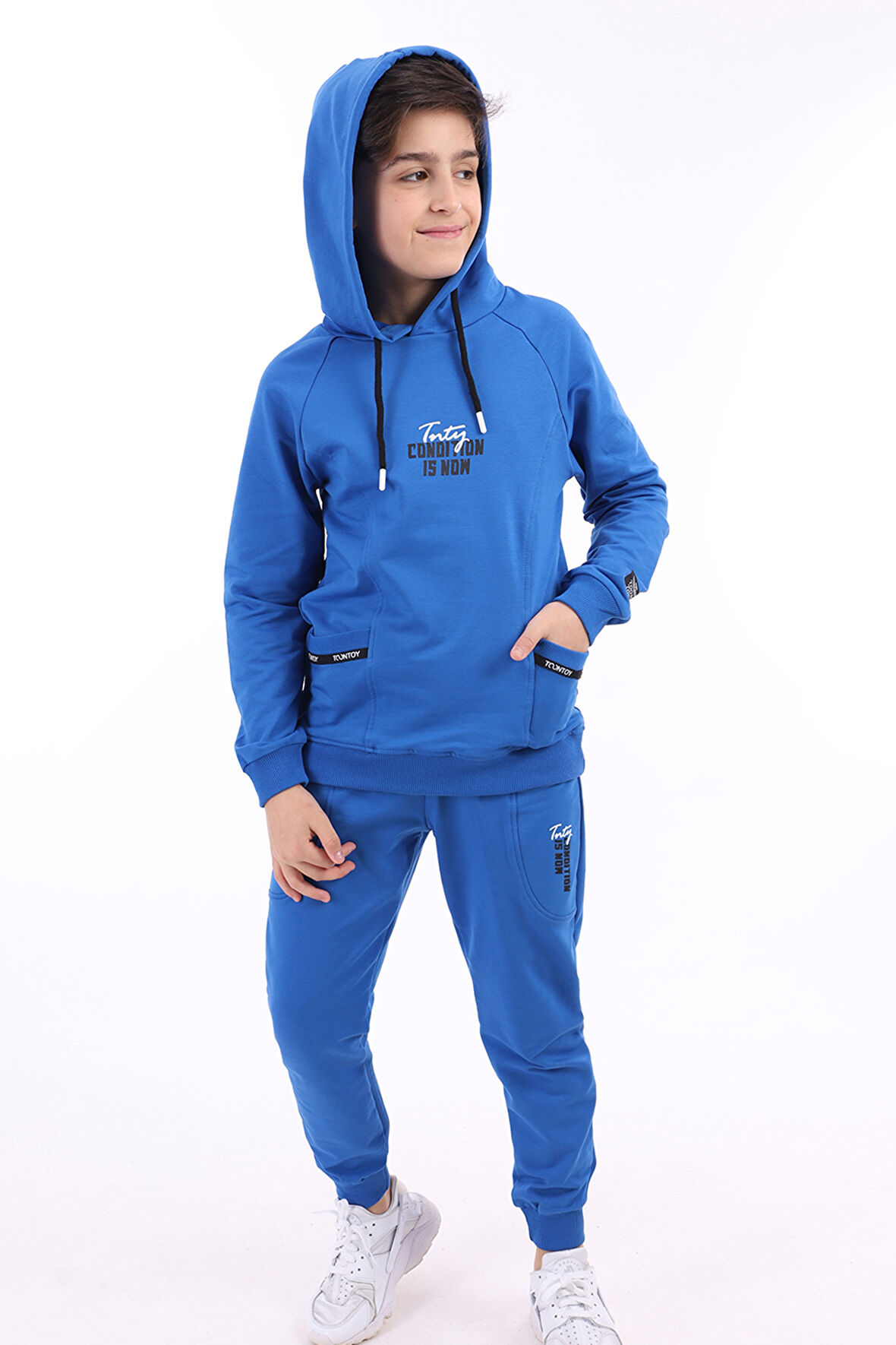 Toontoy Erkek Çocuk Baskılı Eşofman Takım