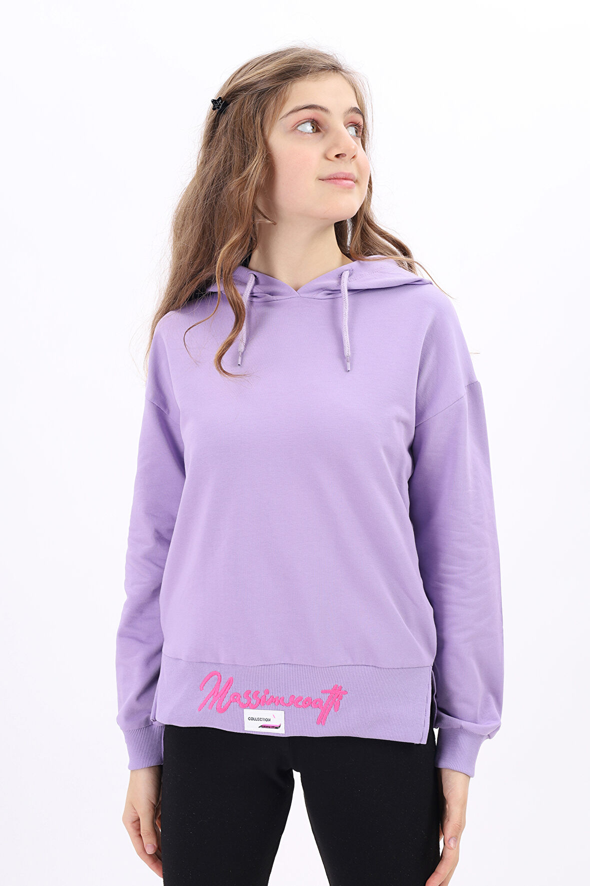 Toontoy Kız Çocuk Nakışlı Sweatshirt