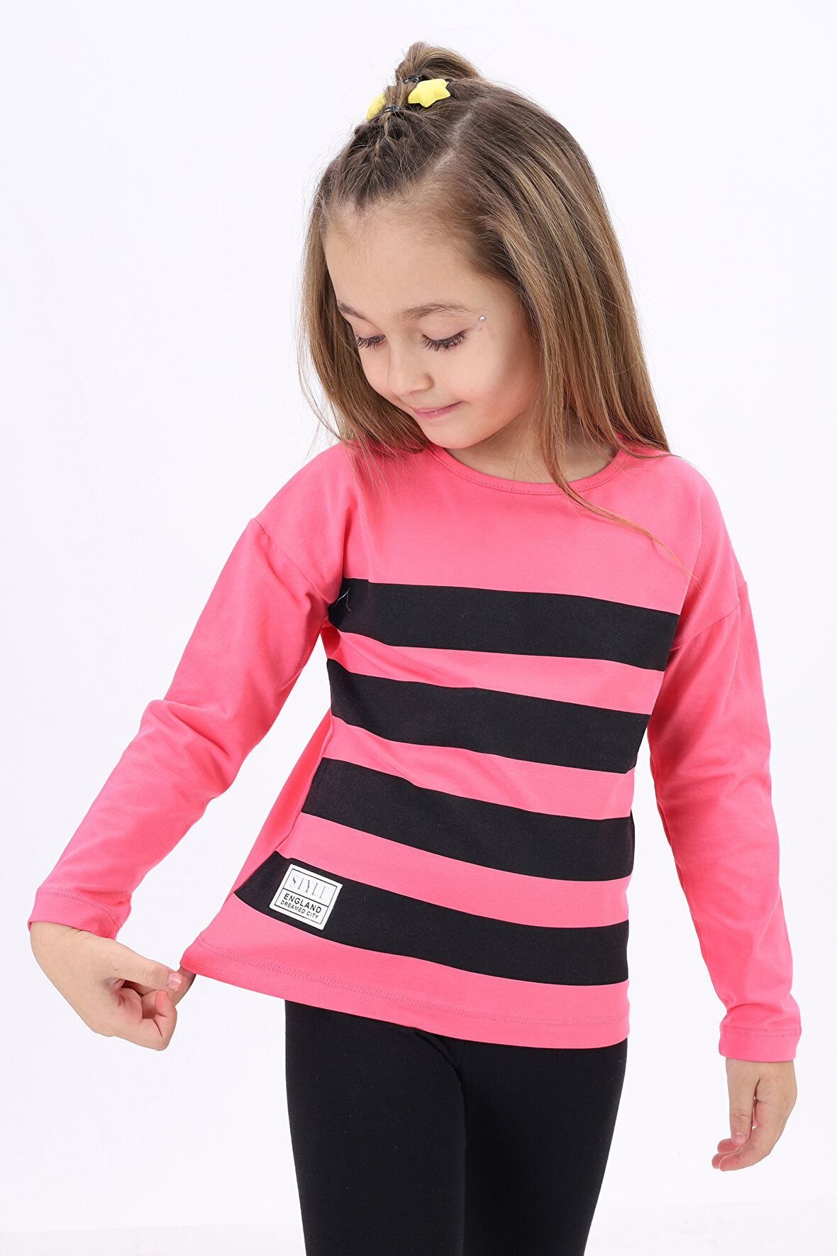 Toontoy Kız Çocuk Baskılı Tişört