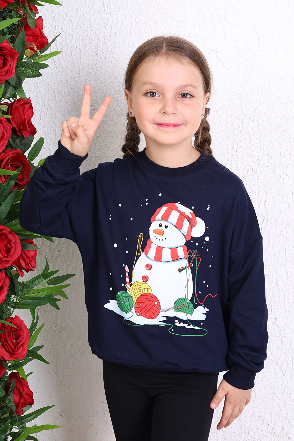 Toontoy Unisex Çocuk Baskılı Sweatshirt