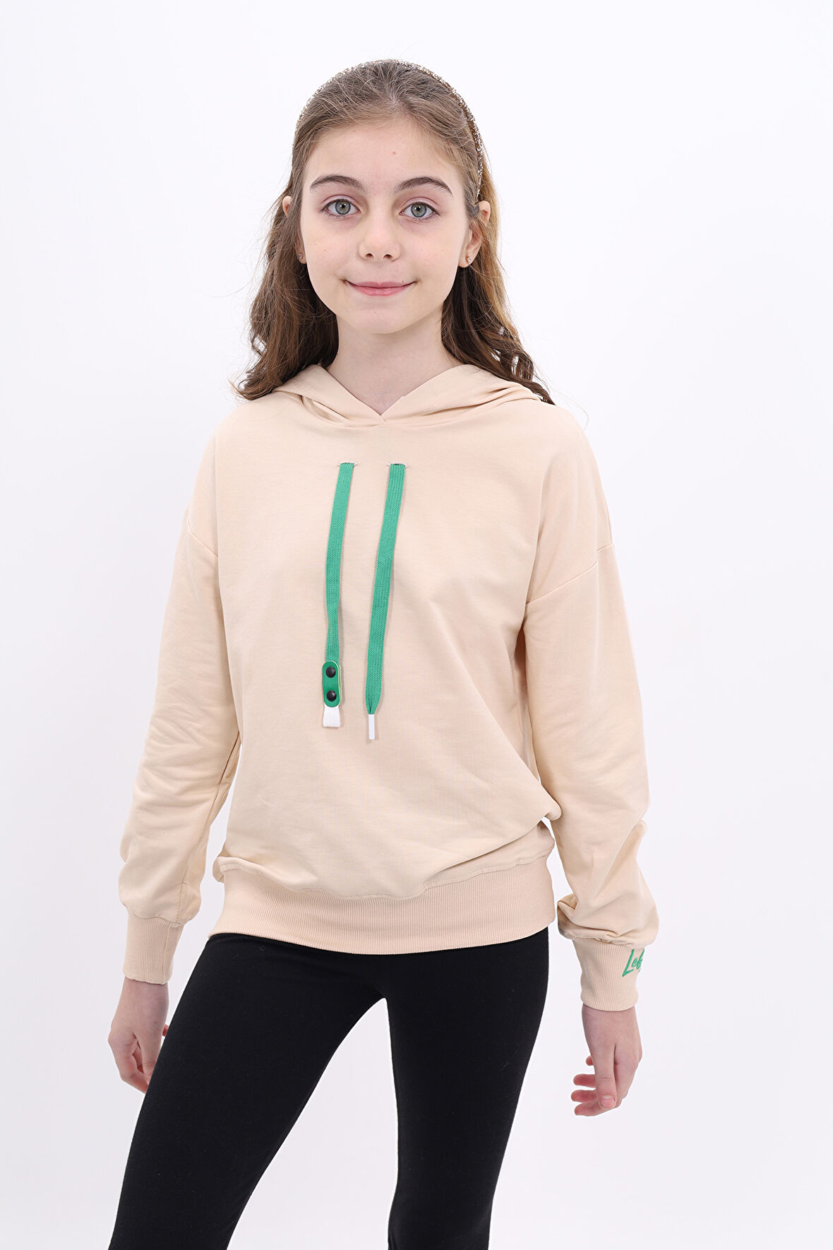 Toontoy Kız Çocuk Nakışlı Sweatshirt
