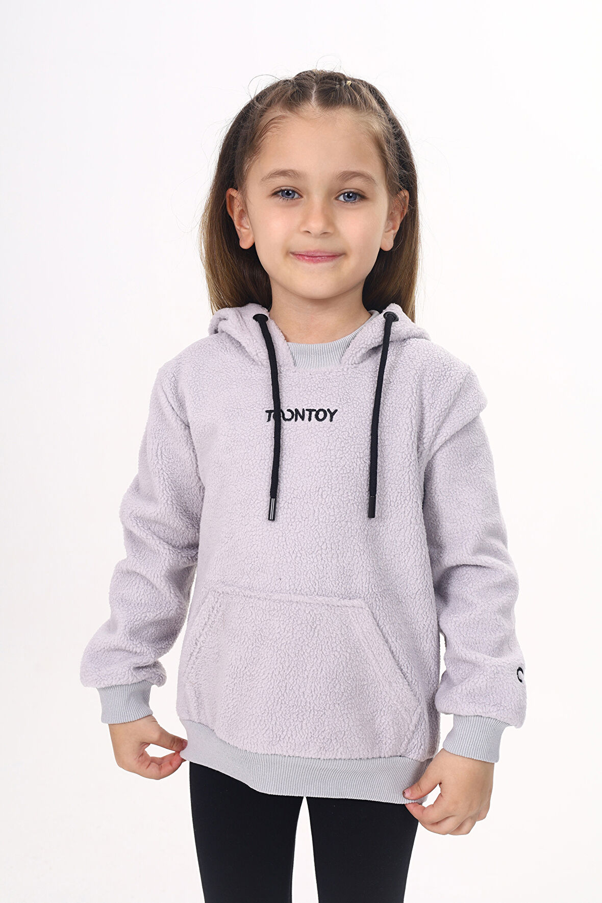 Toontoy Unisex Çocuk Nakışlı Sweatshirt