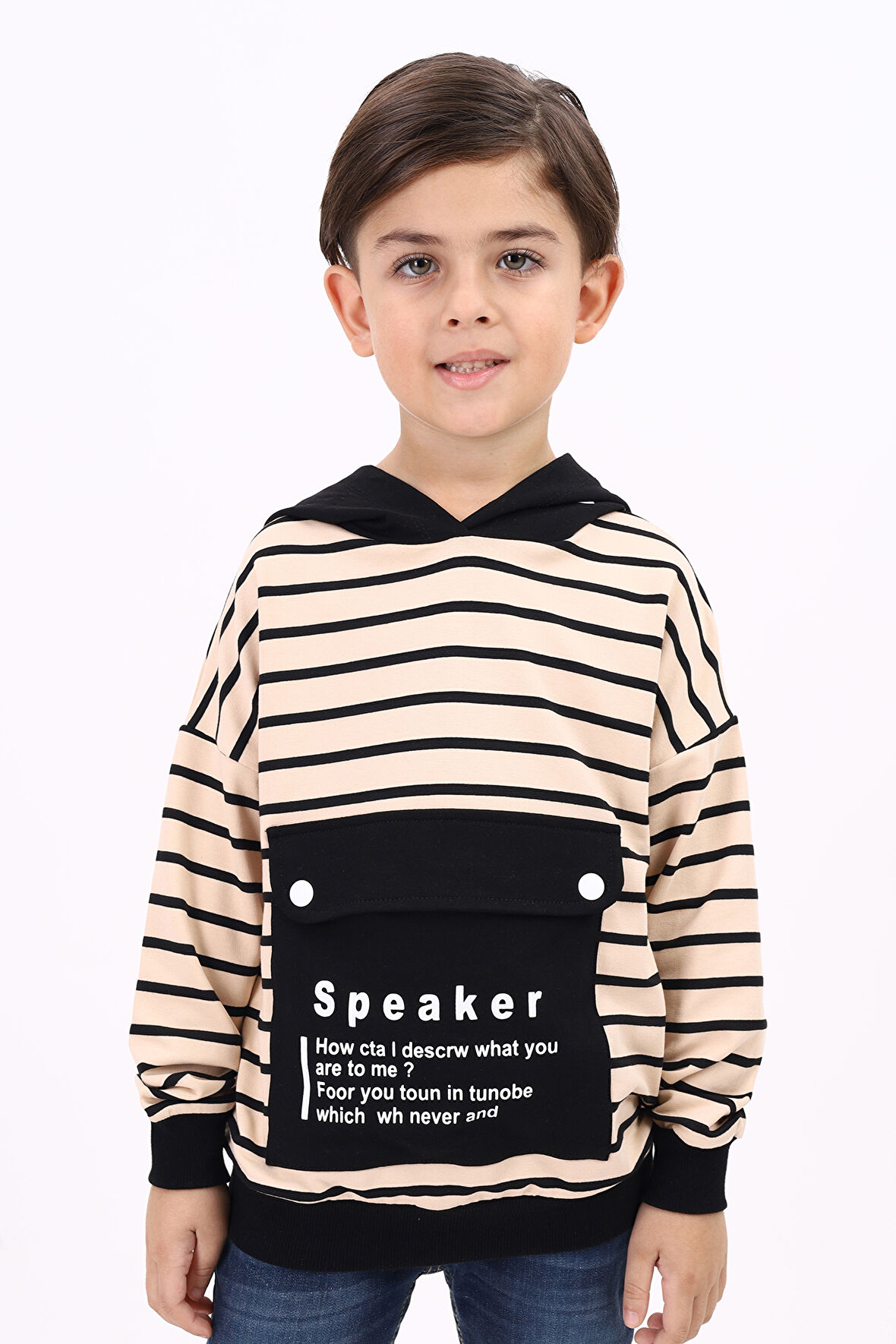 Toontoy Erkek Çocuk Baskılı Sweatshirt