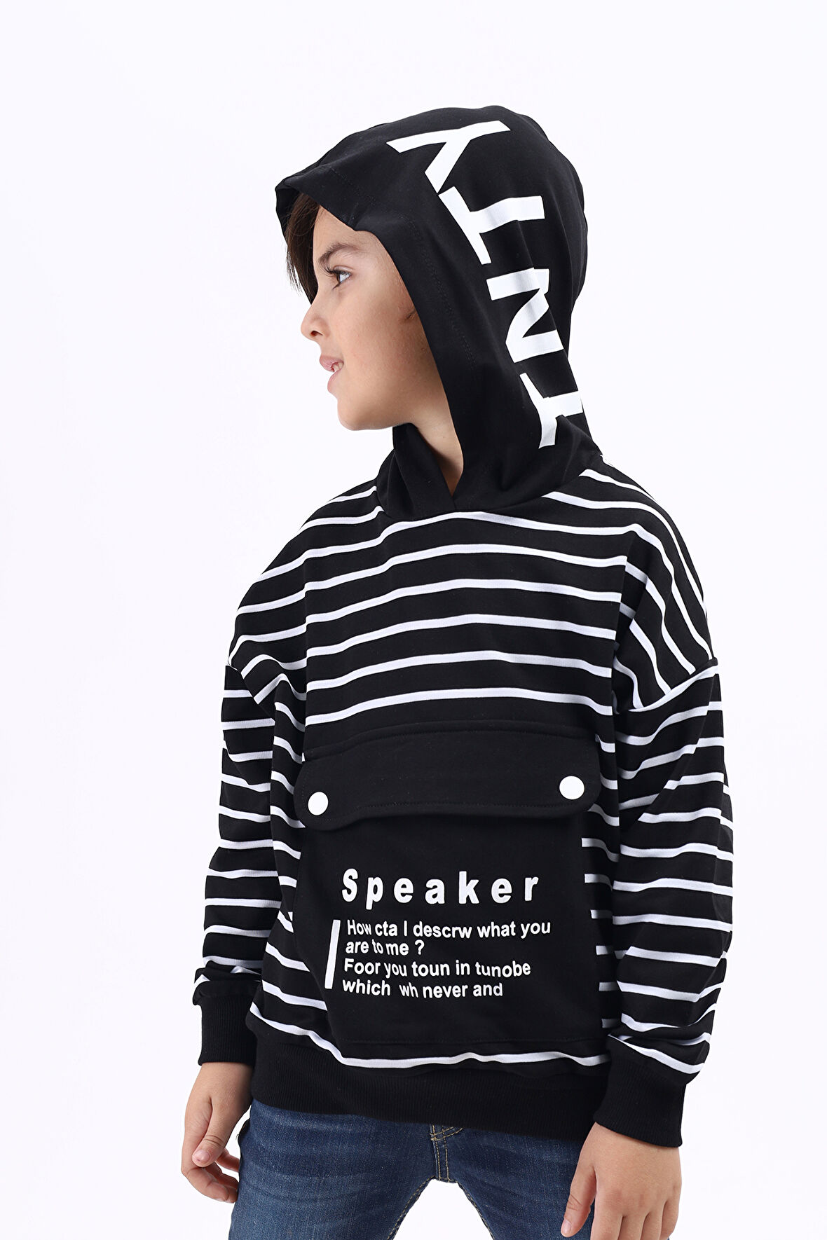 Toontoy Erkek Çocuk Baskılı Sweatshirt