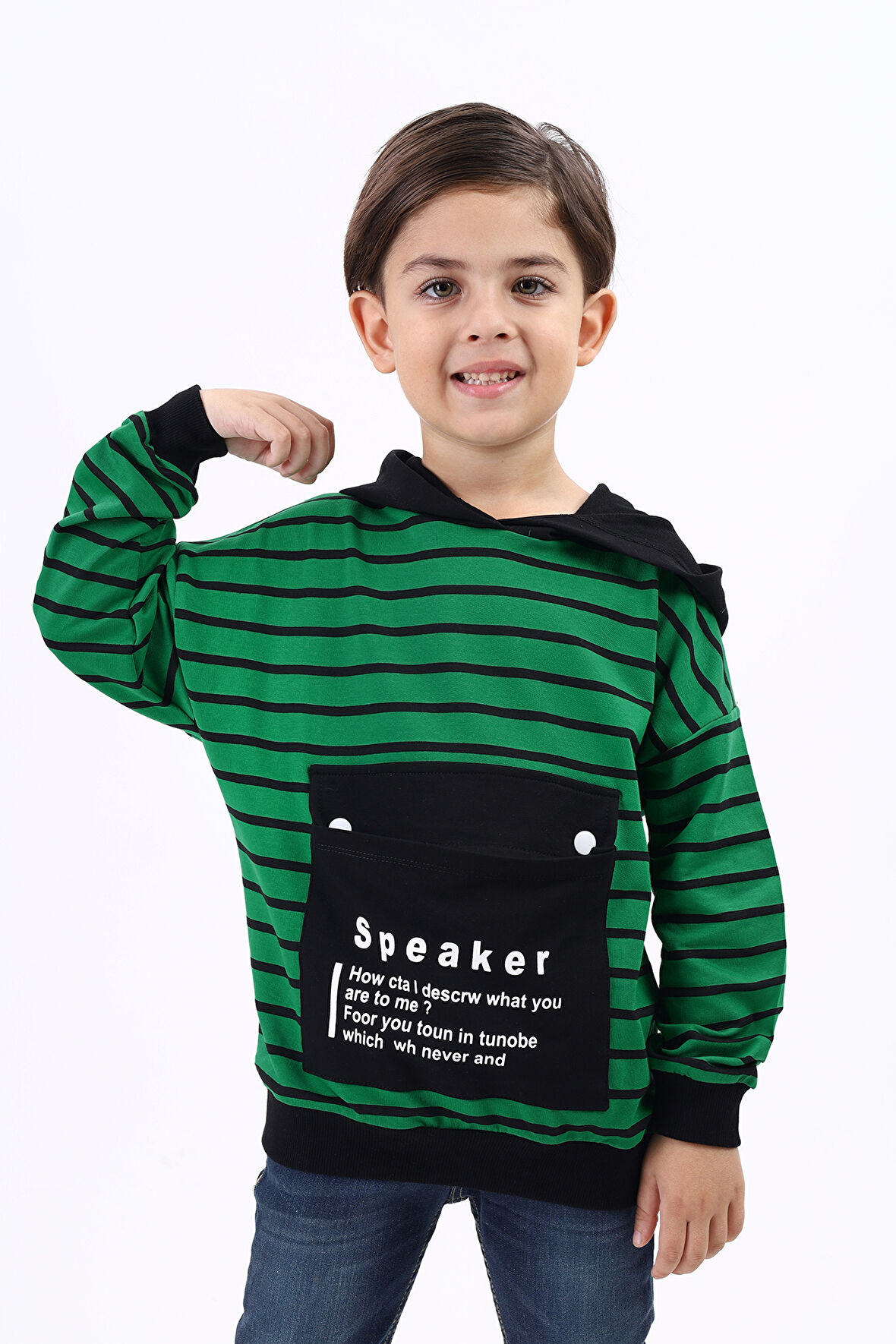 Toontoy Erkek Çocuk Baskılı Sweatshirt
