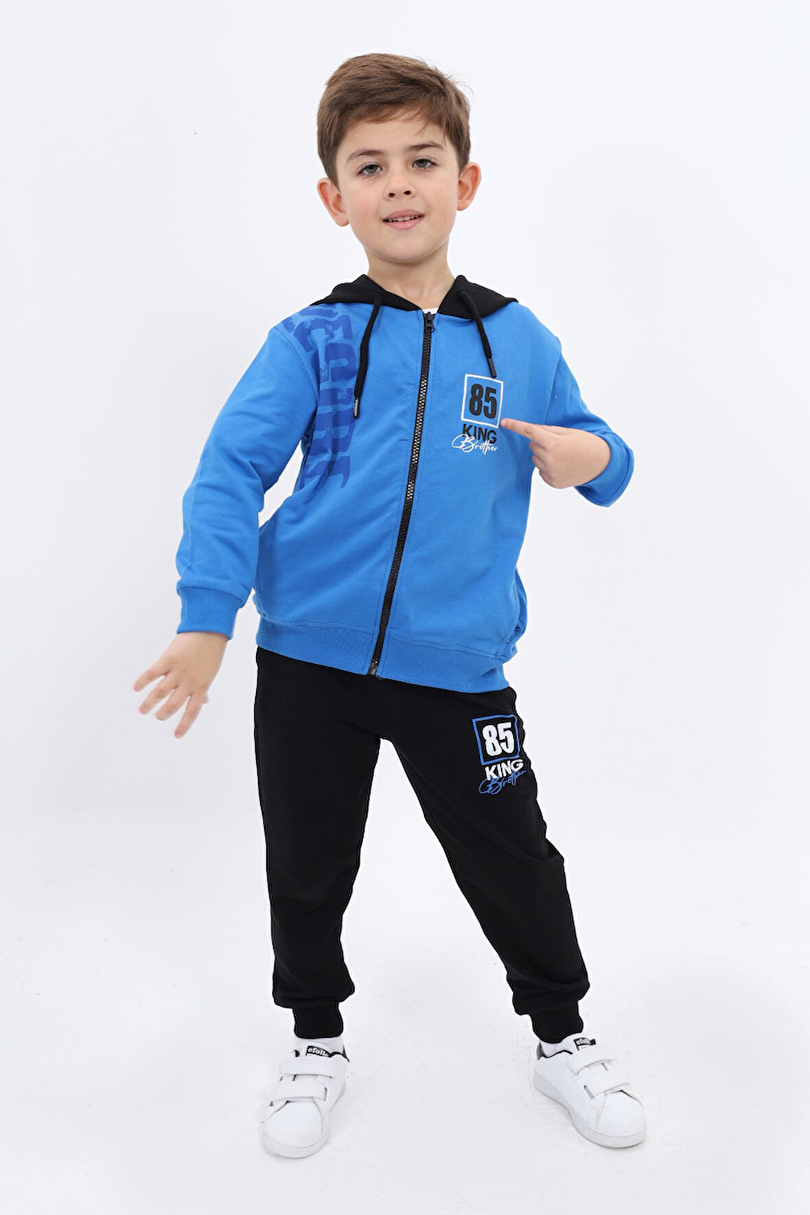 Toontoy Erkek Çocuk Baskılı Eşofman Takım