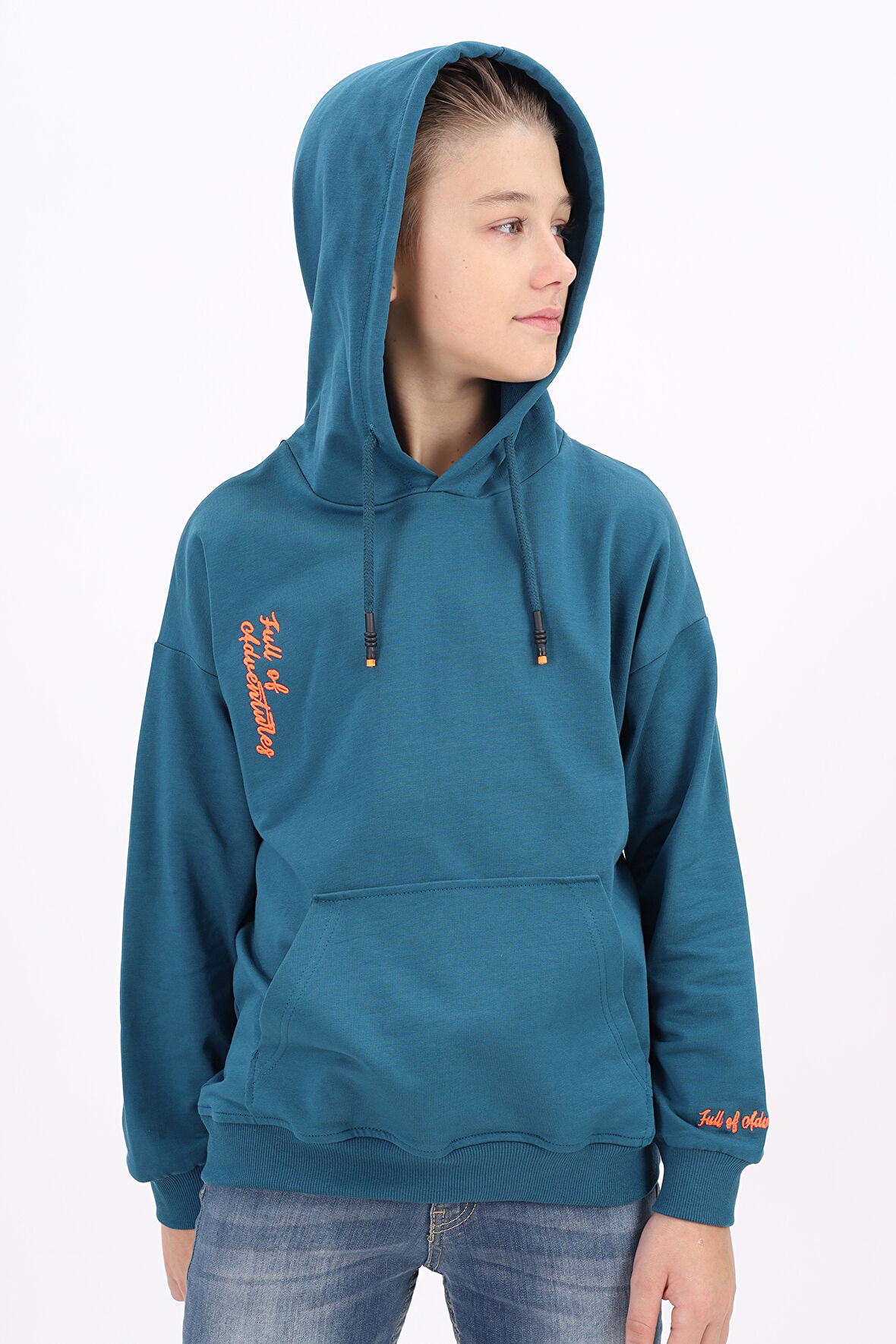Toontoy Erkek Çocuk Nakışlı Sweatshirt