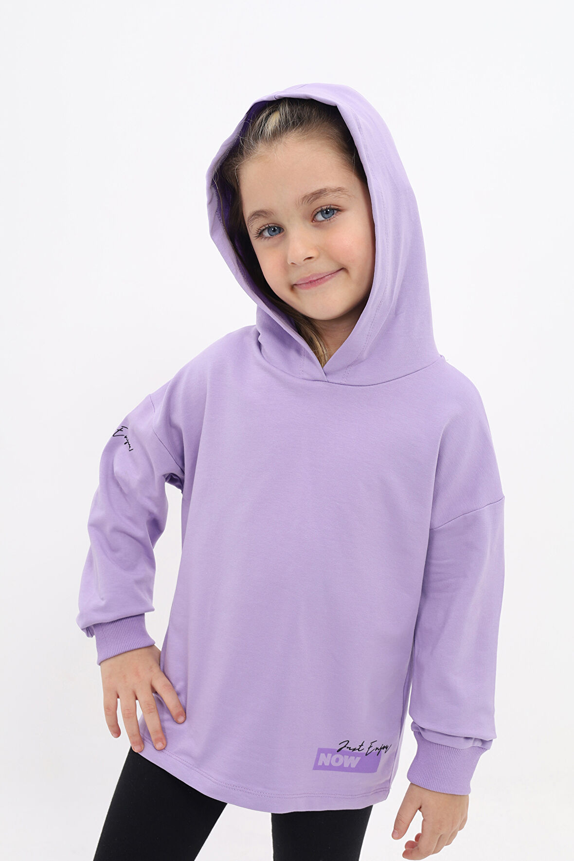 Toontoy Kız Çocuk Baskılı Sweatshirt