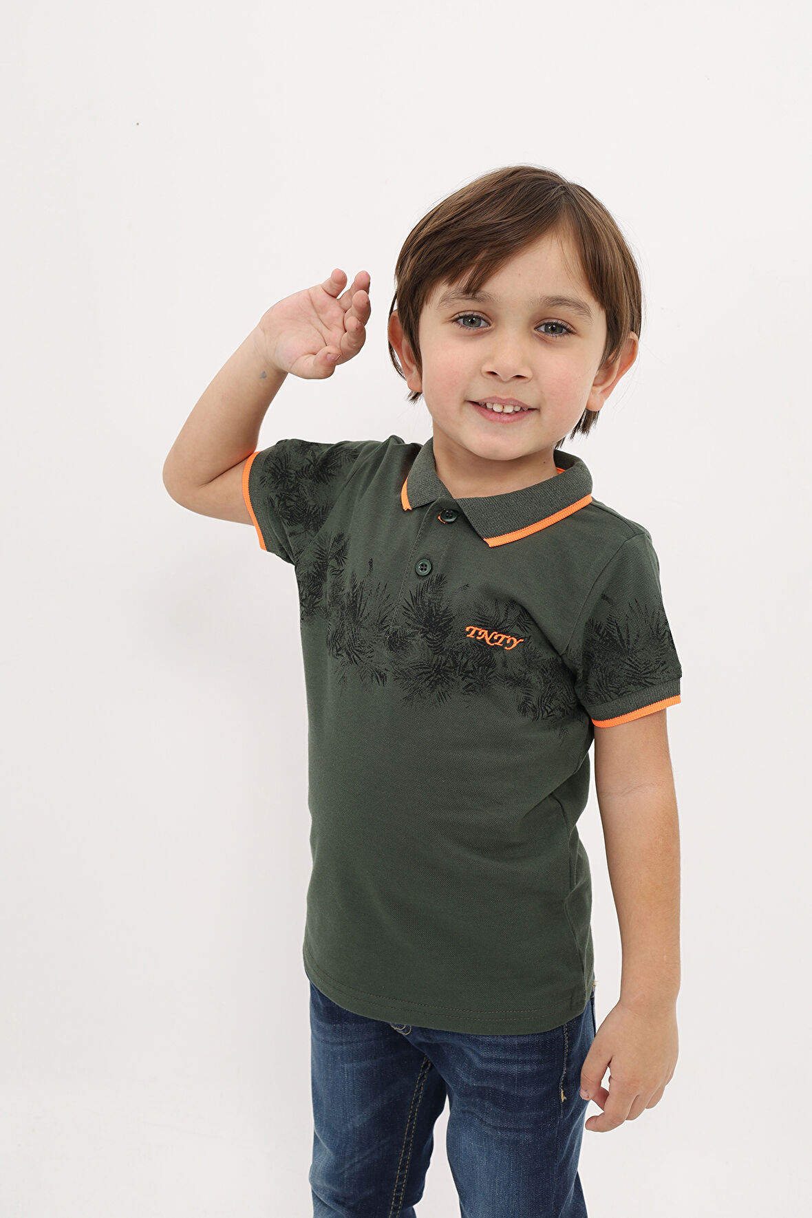 Toontoy Erkek Çocuk Baskılı Tişört