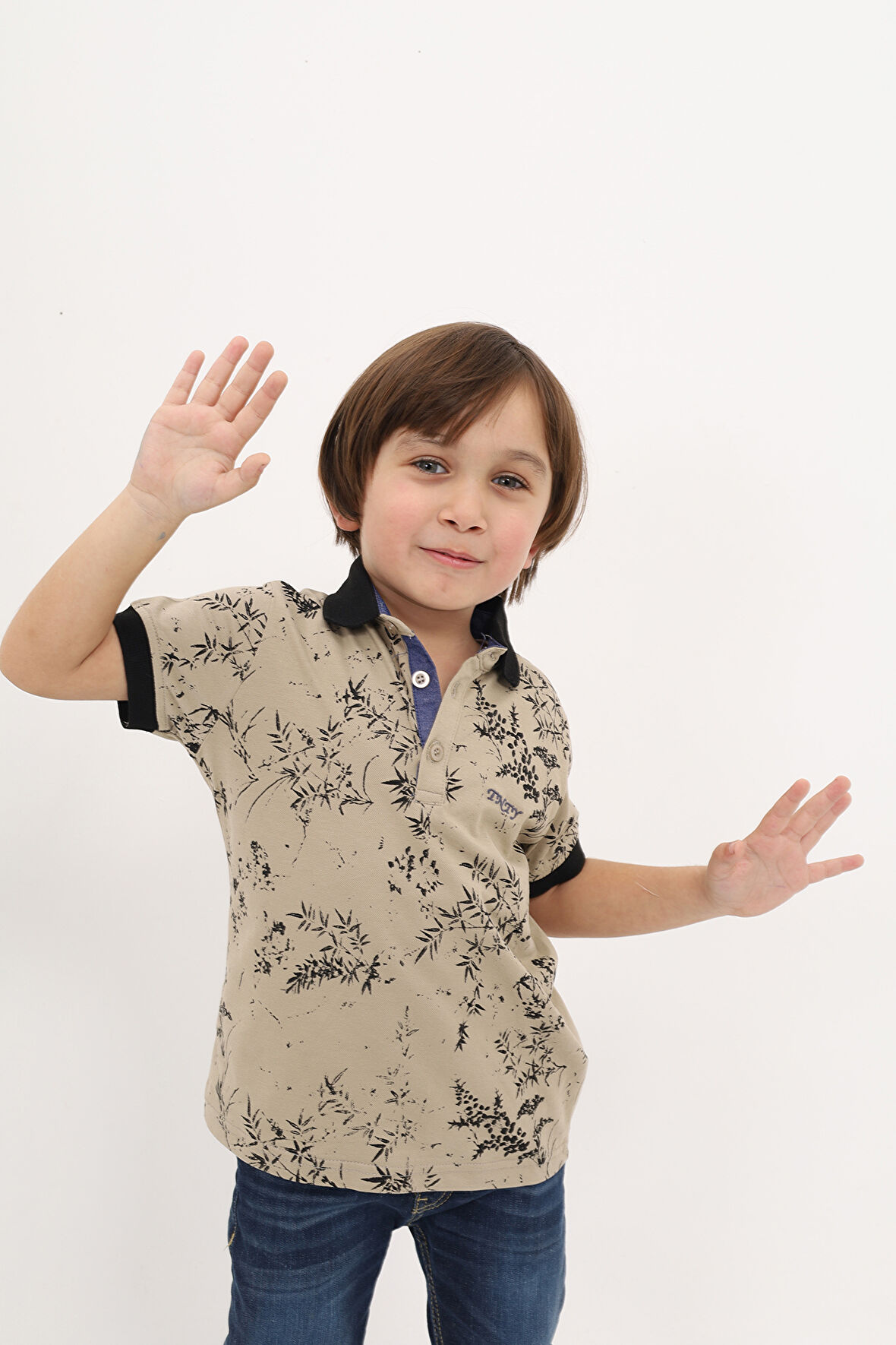 Toontoy Erkek Çocuk Desenli Tişört